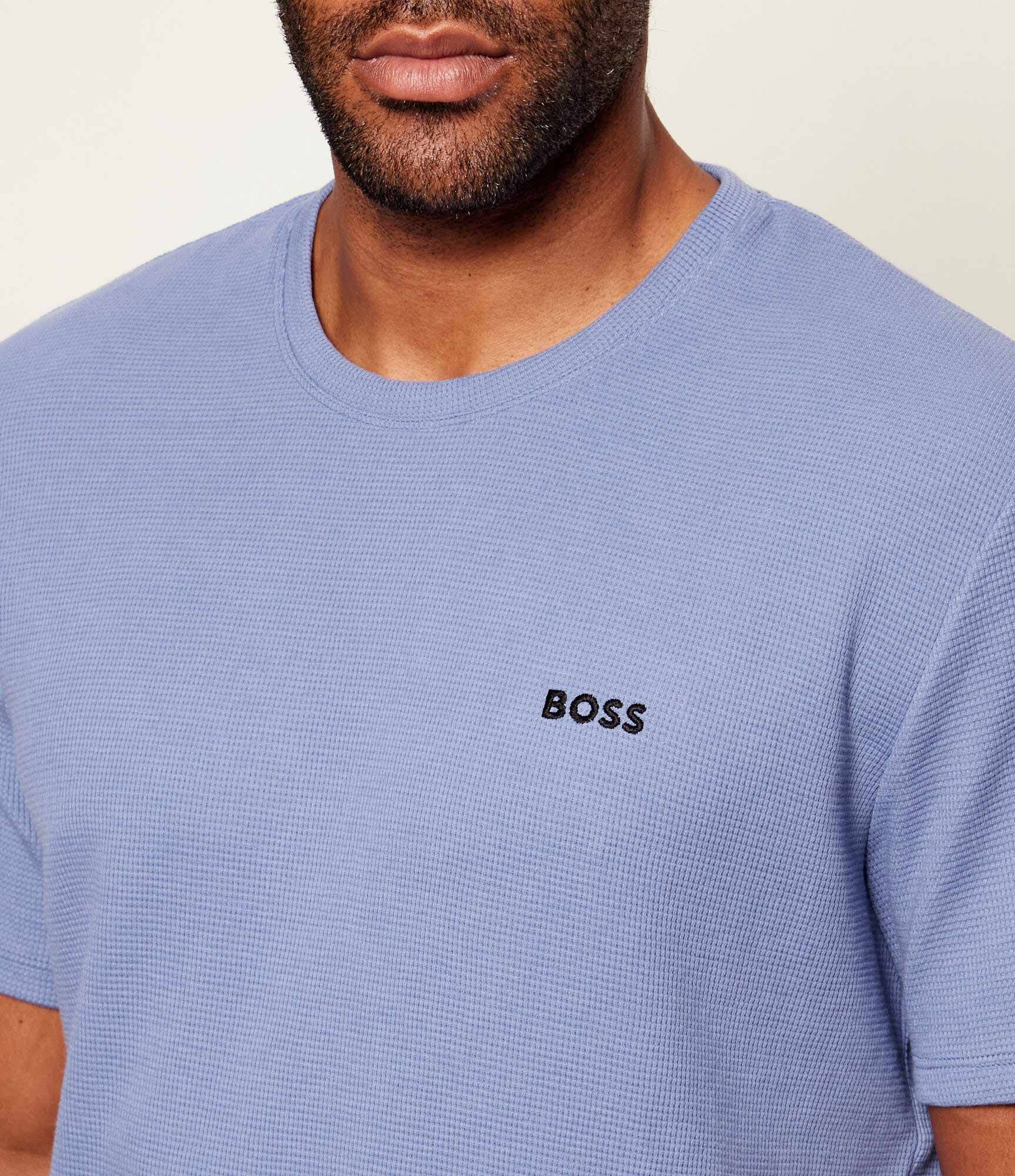BOSS BLACK Top de pijama Waffle | regular fit