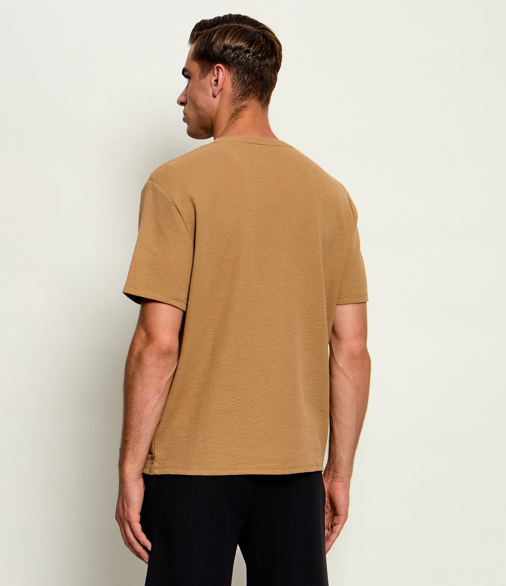 BOSS BLACK Top de pijama Waffle | regular fit