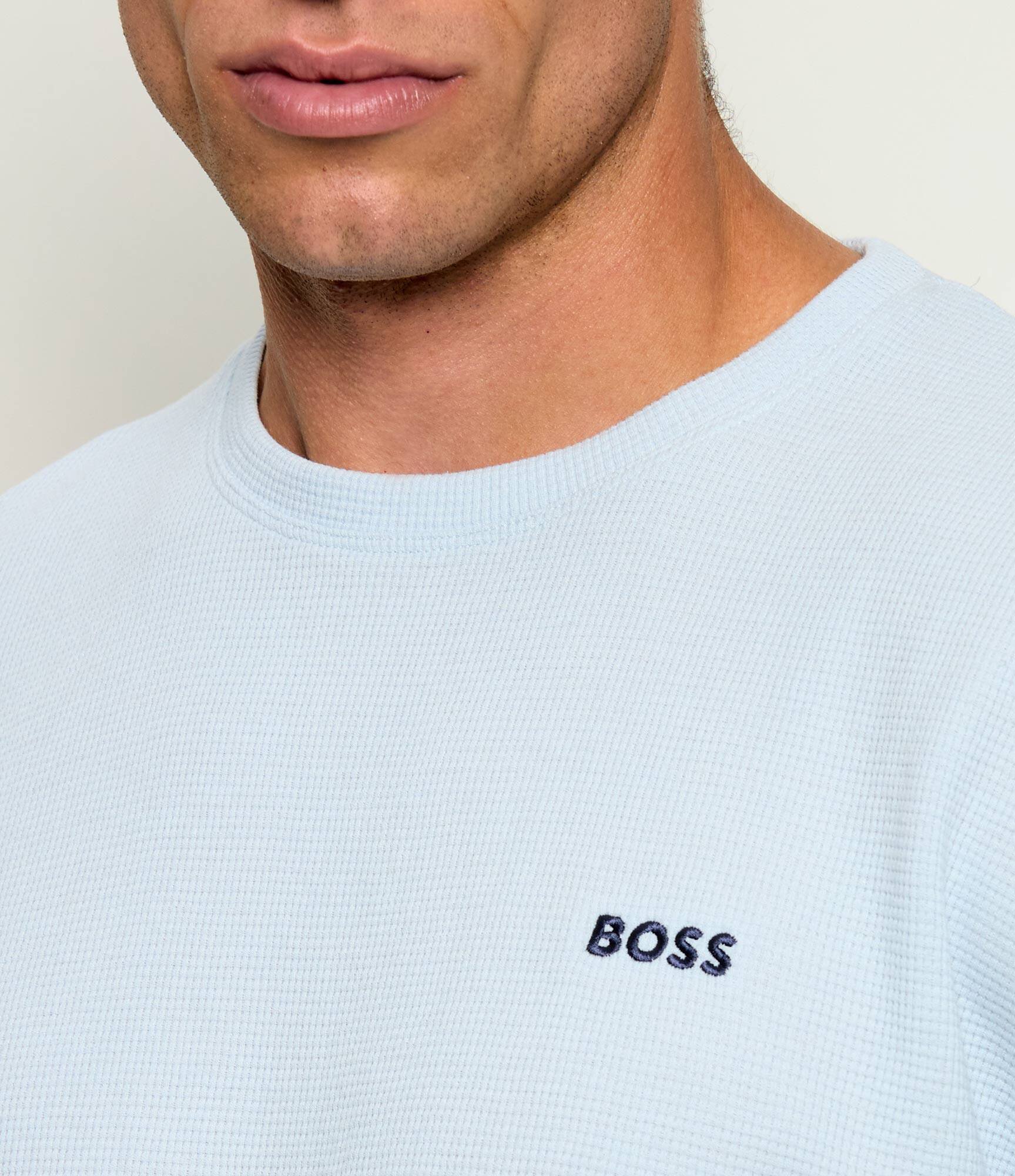 BOSS BLACK Top de pijama Waffle | regular fit