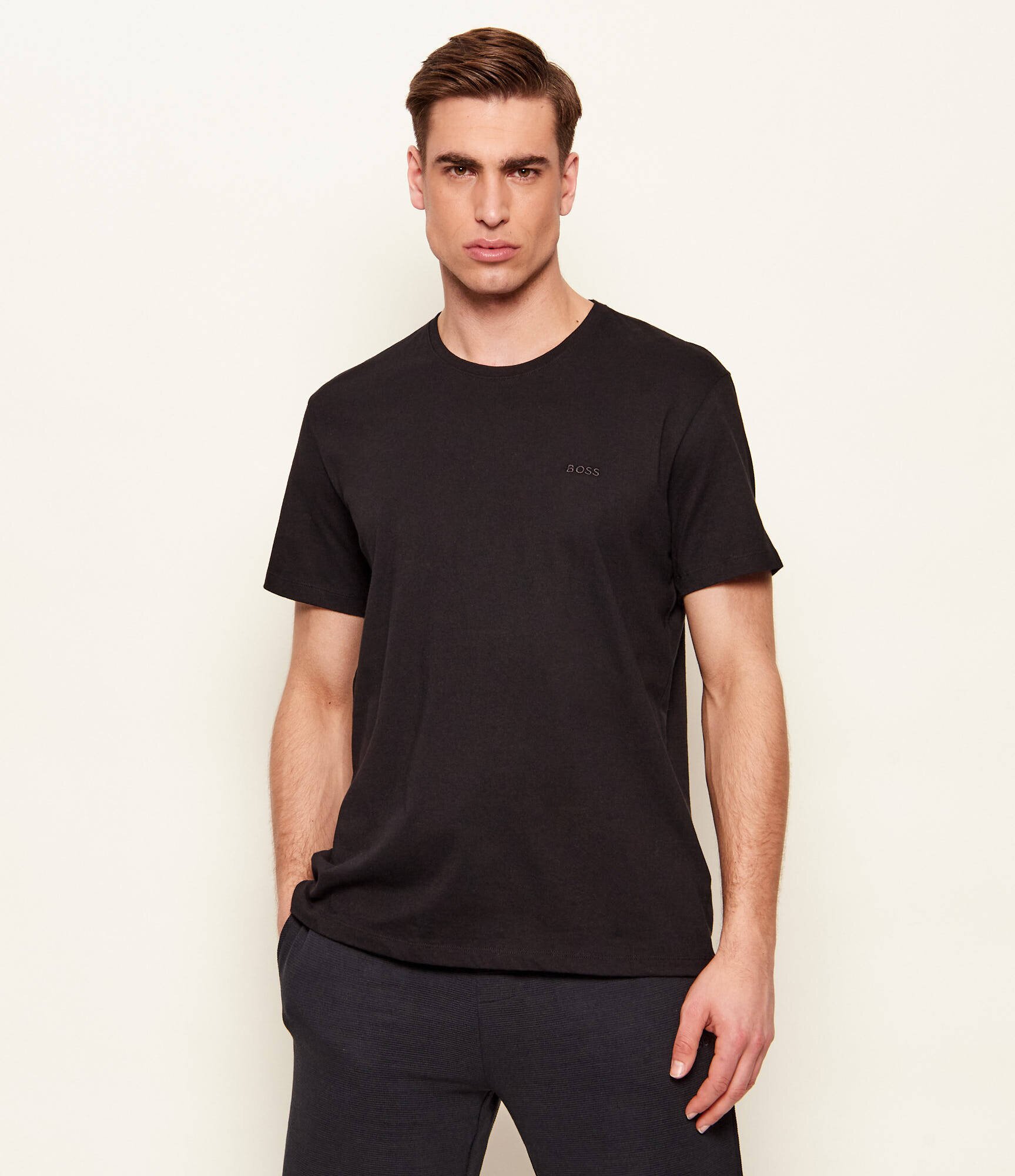 BOSS BLACK Tricou 2-pack Comfort | Relaxed fit