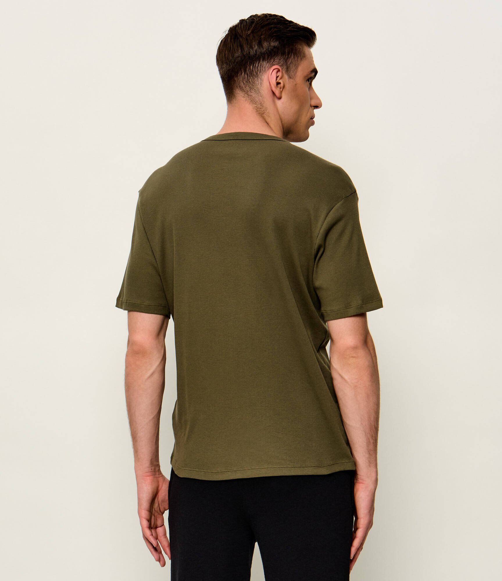 BOSS BLACK Tricou 2-pack RN 2P Rib | regular fit