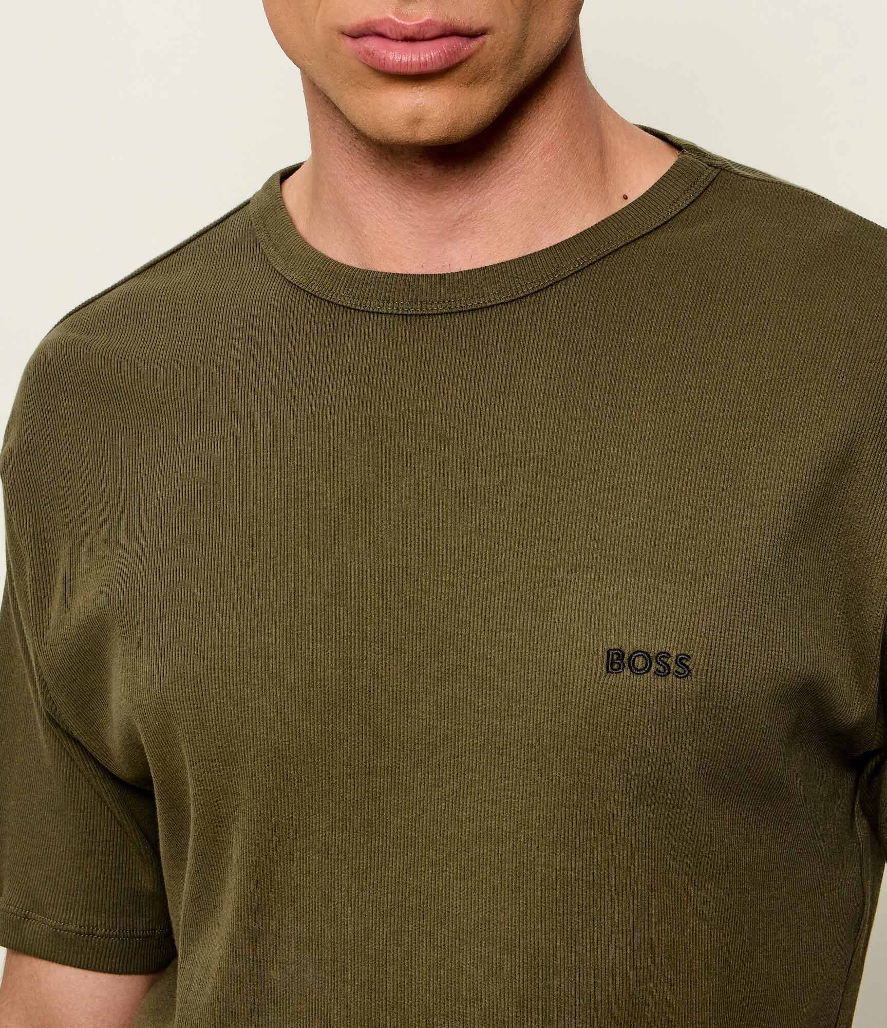 BOSS BLACK Tricou 2-pack RN 2P Rib | regular fit