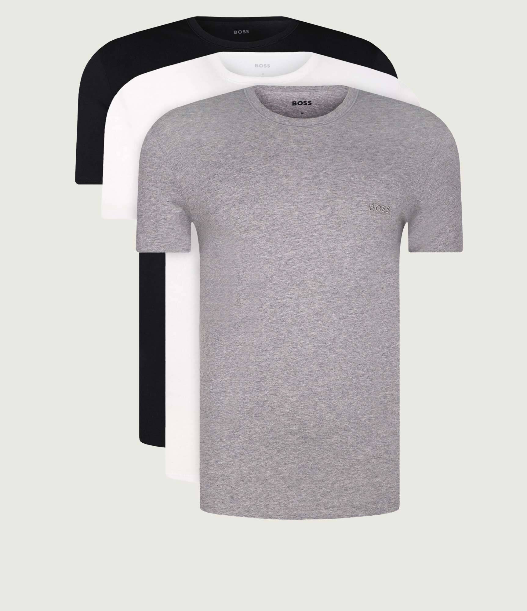 BOSS BLACK Tricou 3-pack | Regular Fit