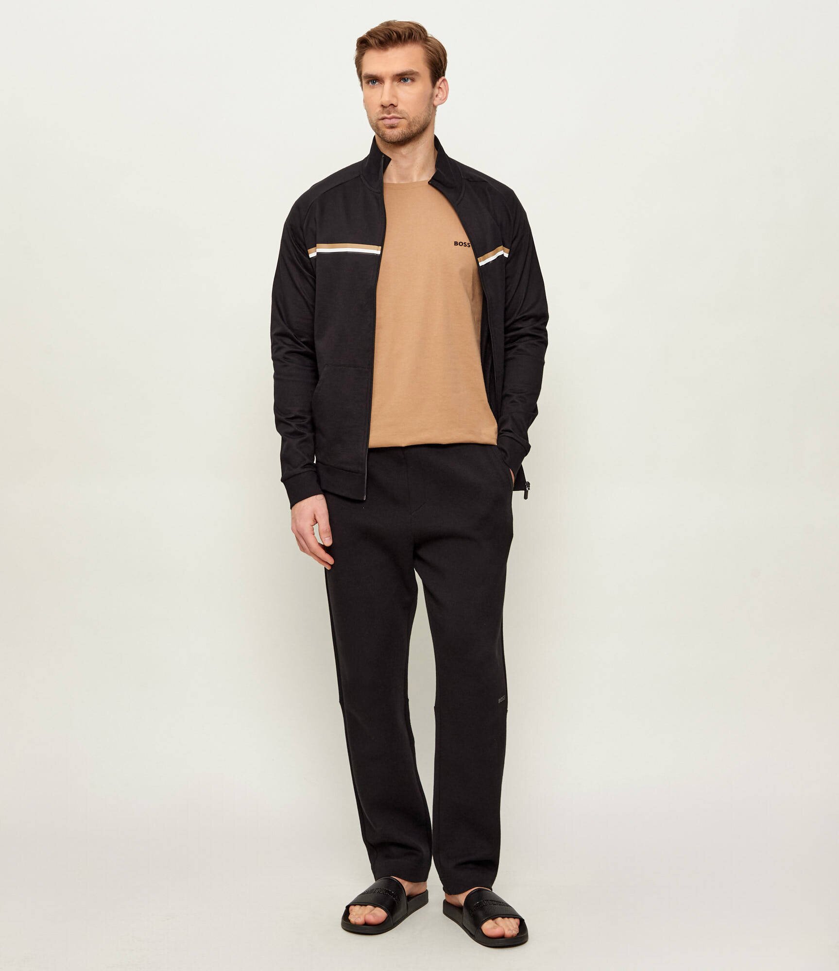 BOSS BLACK Tricou 3-pack | Regular Fit
