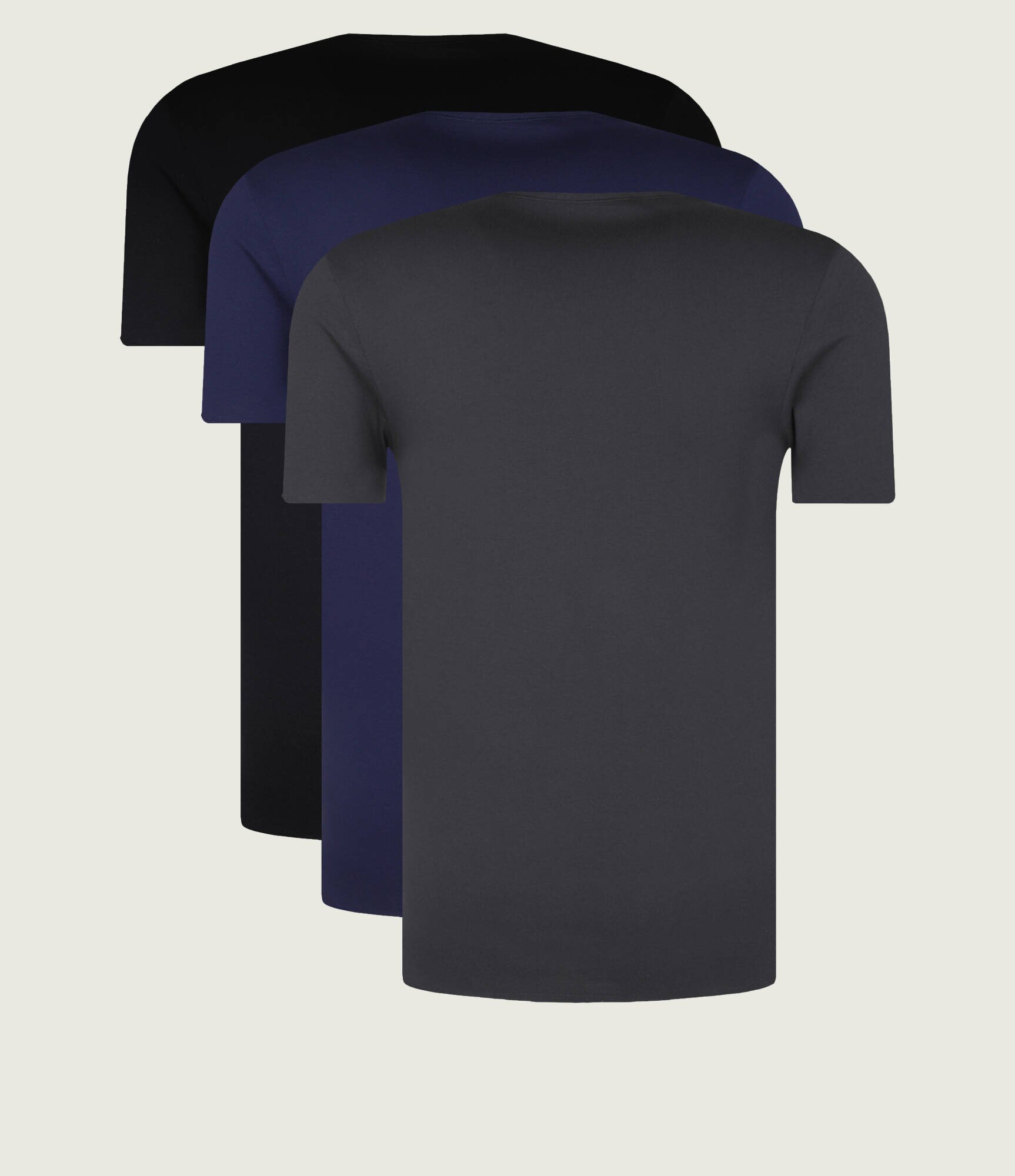 BOSS BLACK Tricou 3-pack | Regular Fit