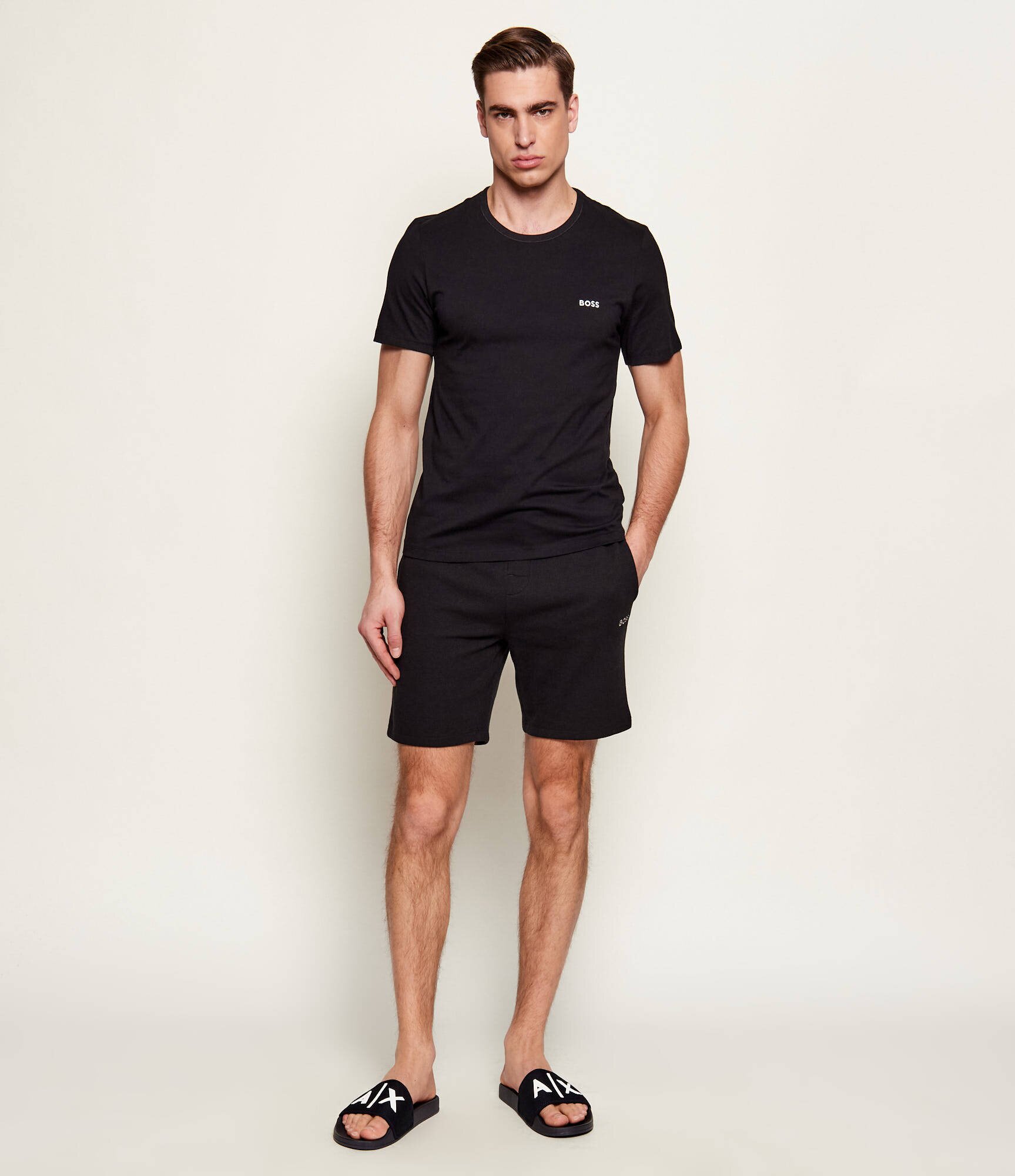 BOSS BLACK Tricou 3-pack | Regular Fit