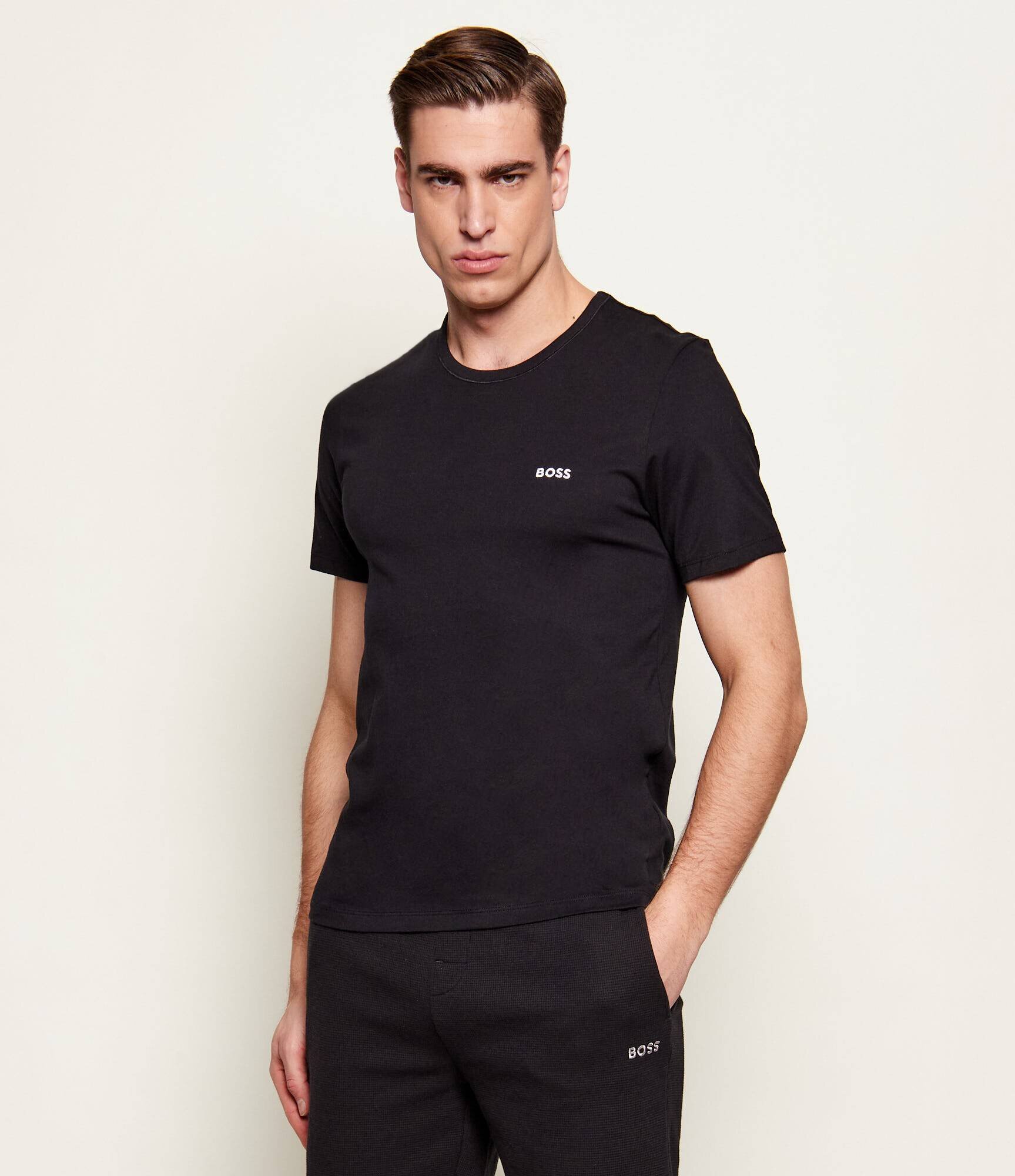 BOSS BLACK Tricou 3-pack | Regular Fit