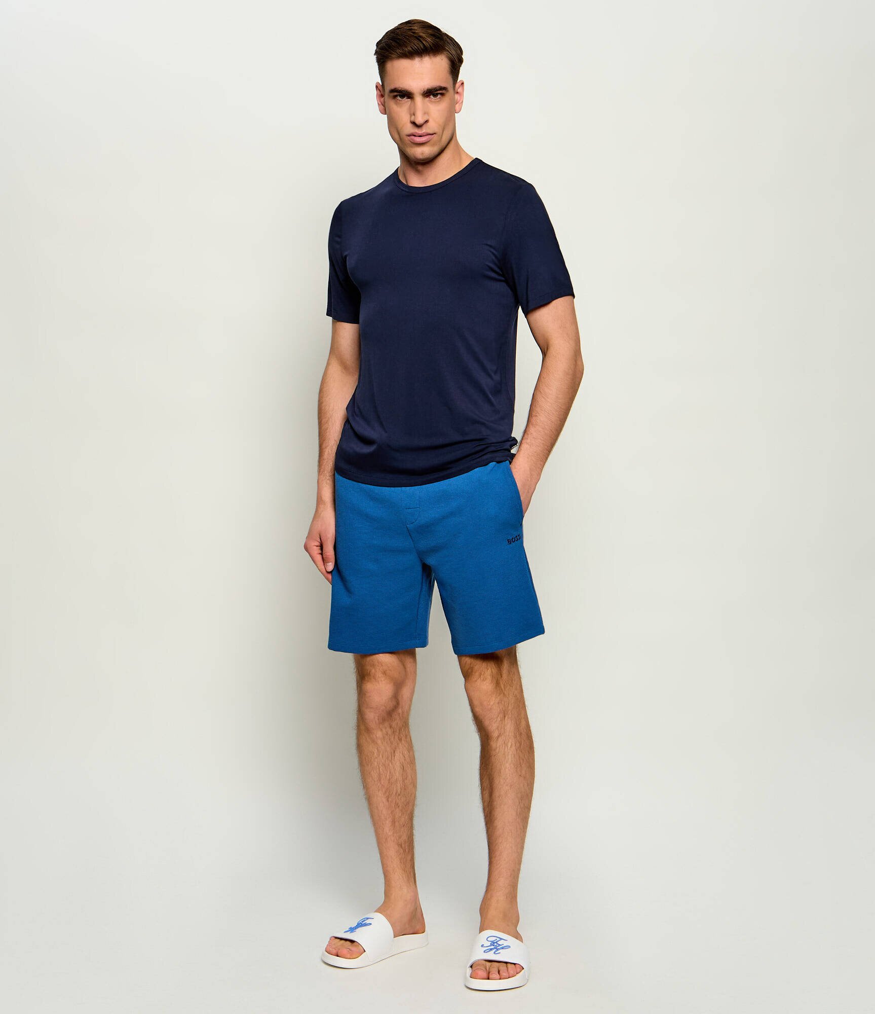 BOSS BLACK Tricou 3-pack RN 3P Bamboo | Slim Fit