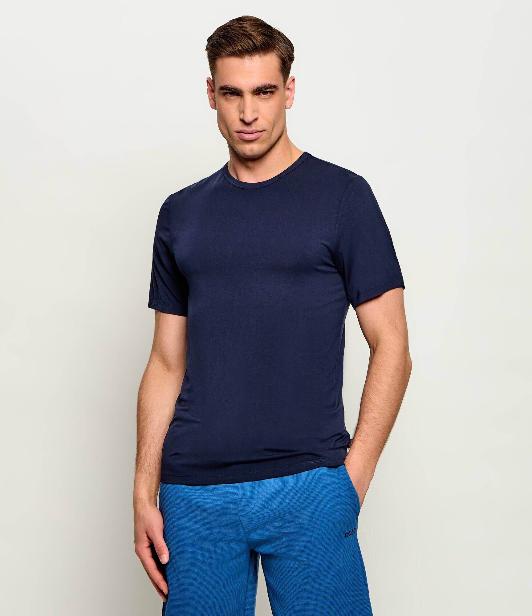 BOSS BLACK Tricou 3-pack RN 3P Bamboo | Slim Fit