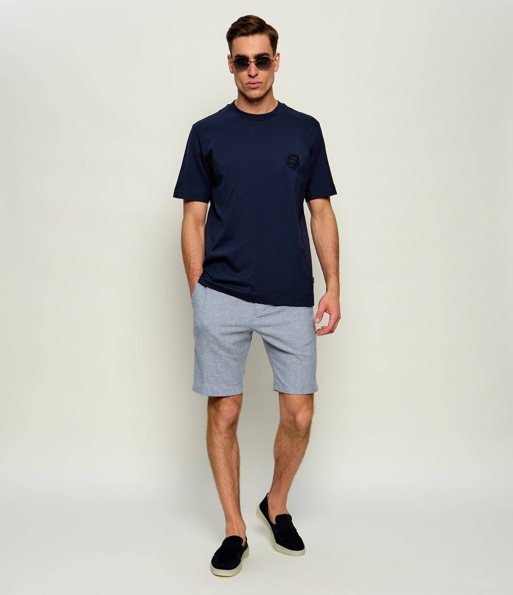 BOSS BLACK Tricou C-Tames 52 | regular fit | mercerizat