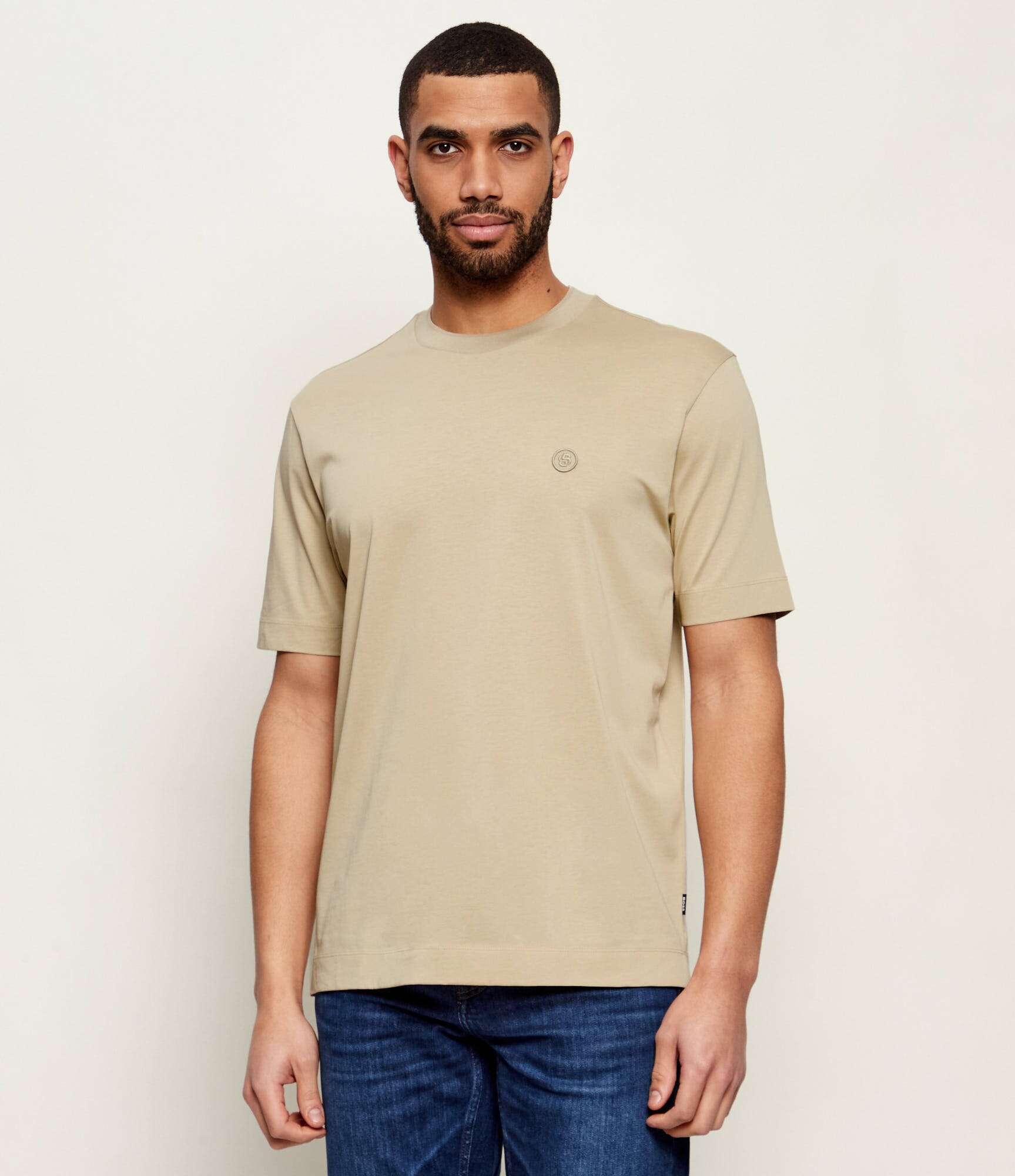 BOSS BLACK Tricou C-Tames 98 | regular fit | mercerizat
