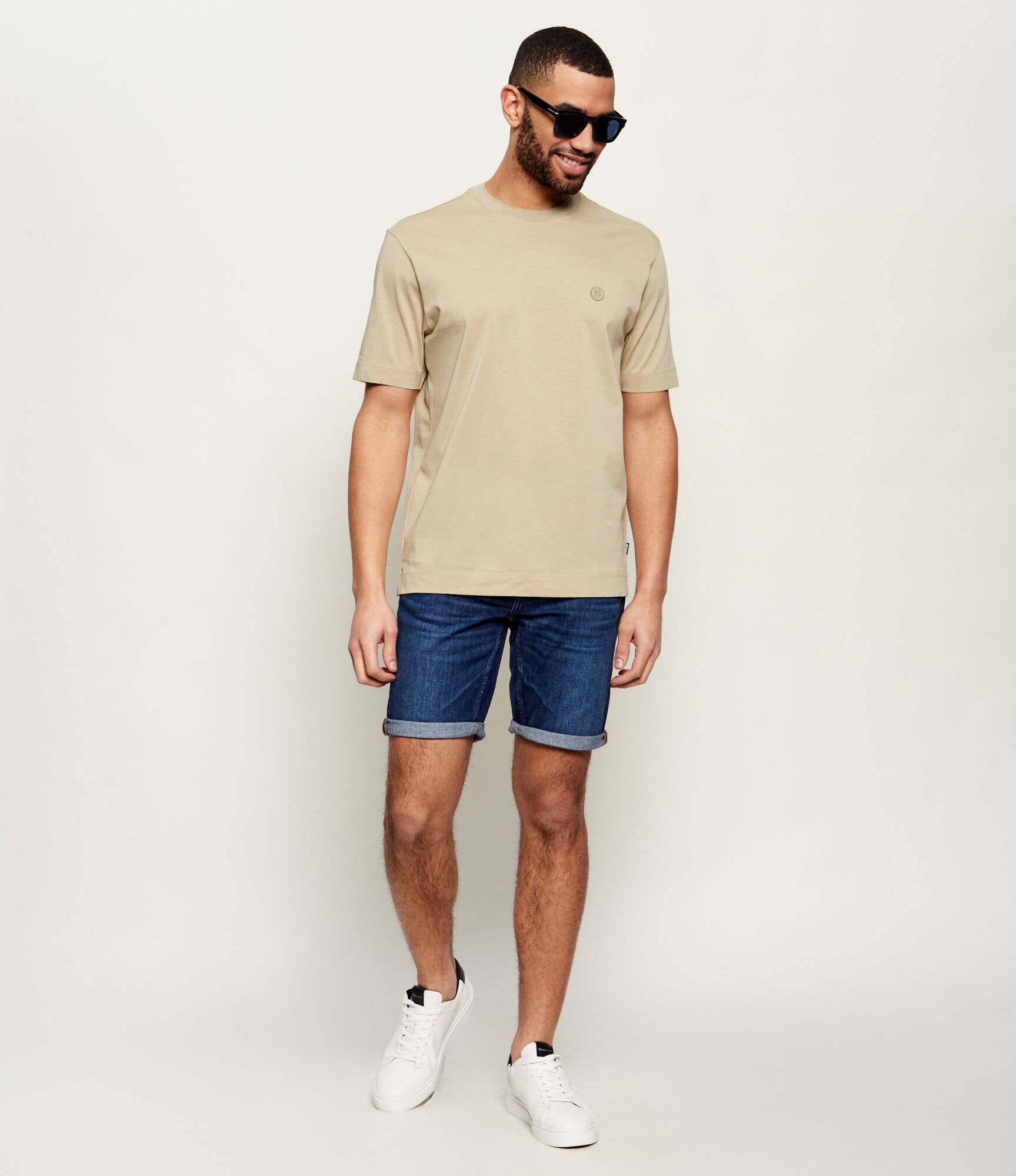 BOSS BLACK Tricou C-Tames 98 | regular fit | mercerizat