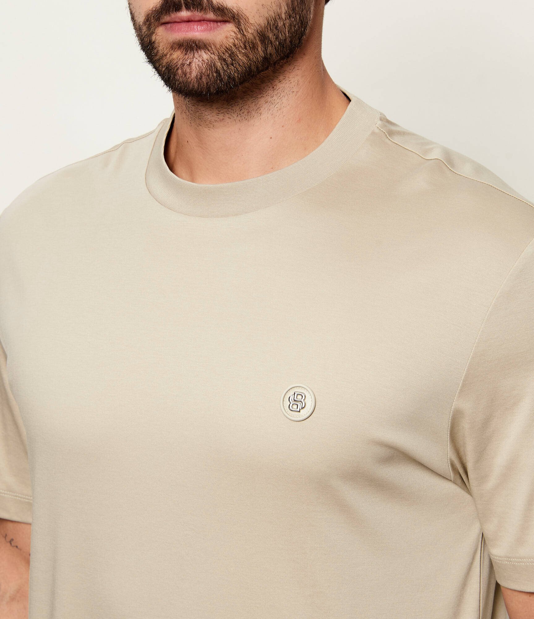 BOSS BLACK Tricou C-Taut 01 | regular fit | mercerizat