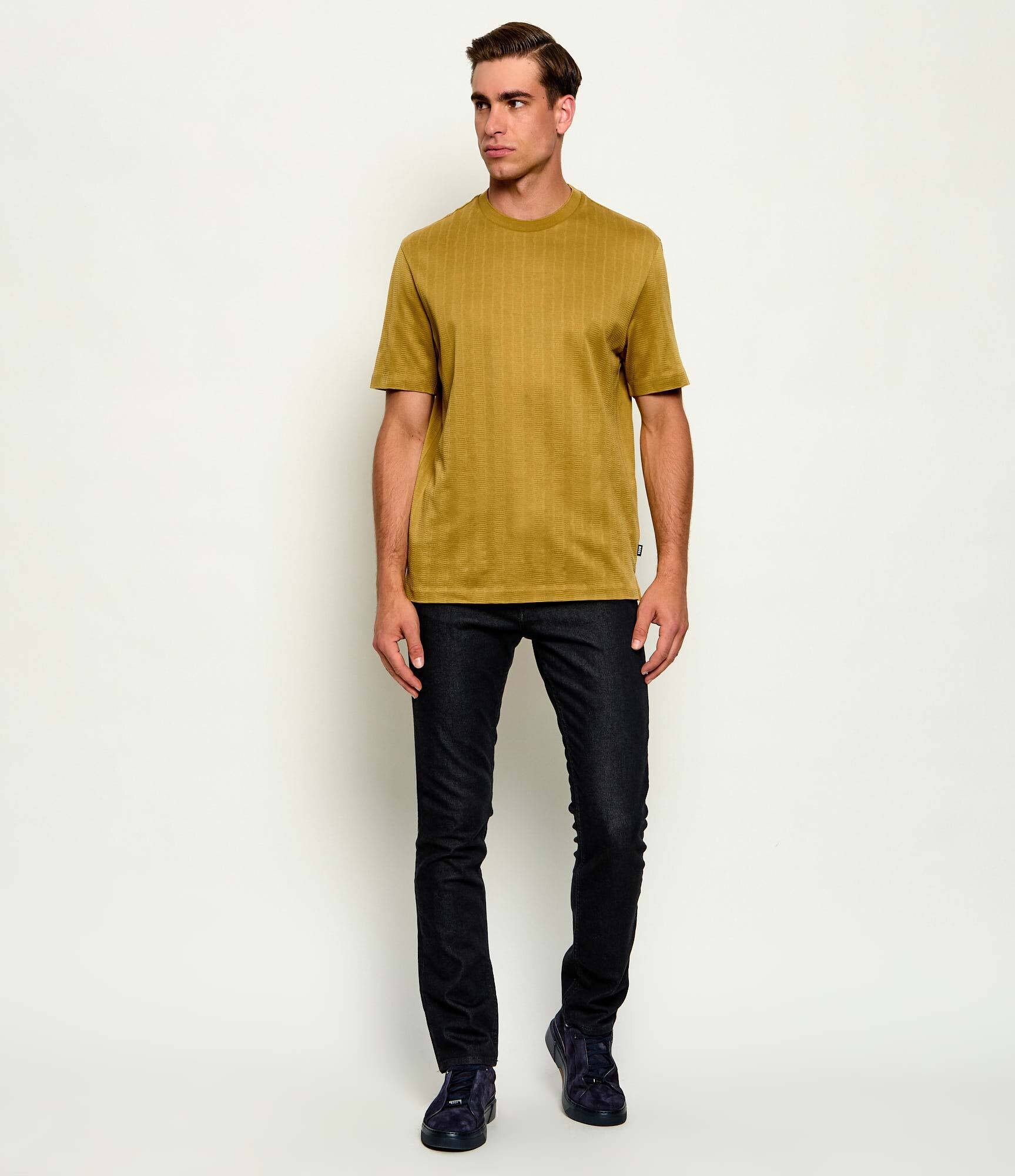 BOSS BLACK Tricou C-Taut 118 | regular fit | mercerizat