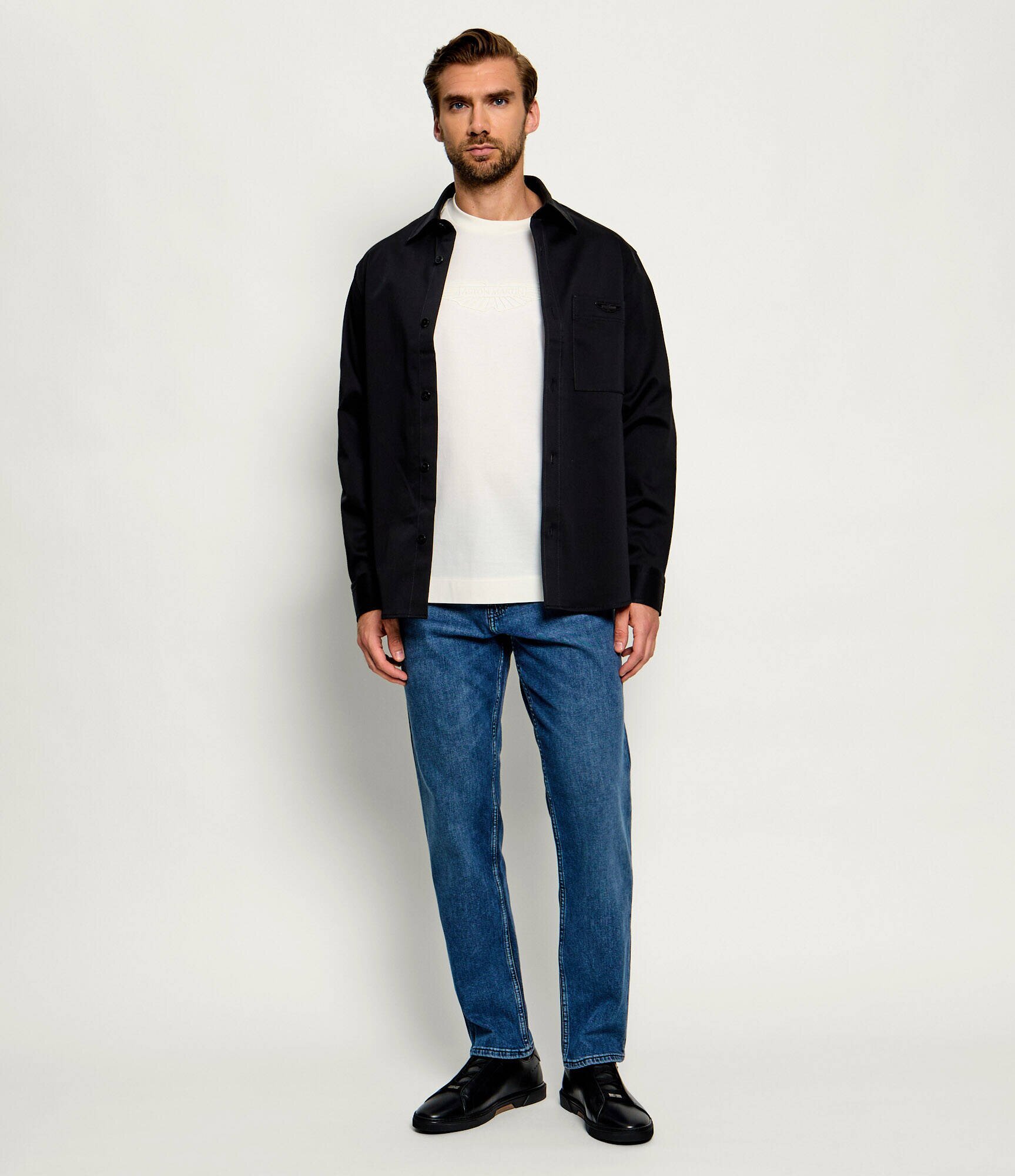 BOSS BLACK Tricou C-Taut 180_AM| Boss x Aston Martin | regular fit