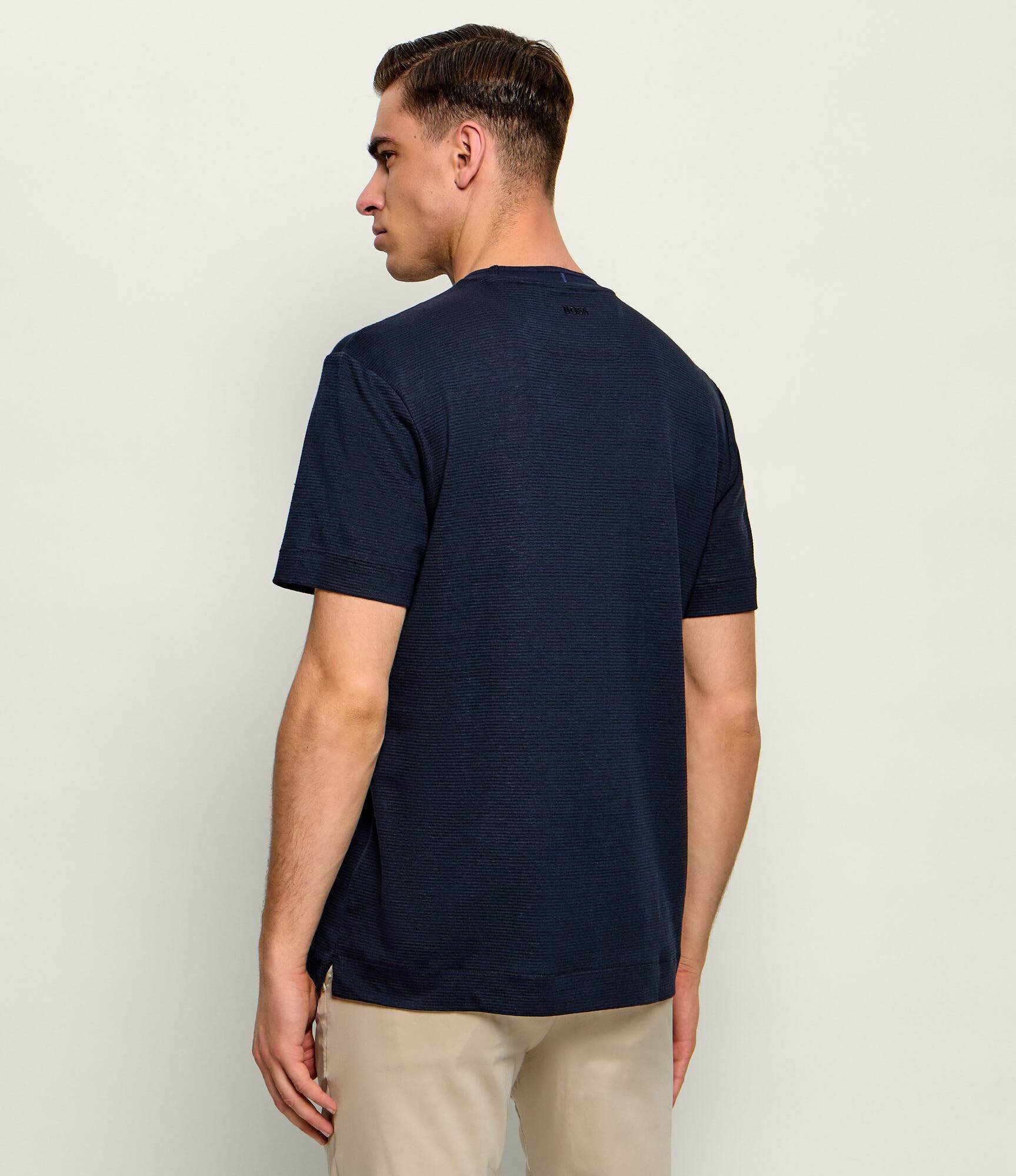 BOSS BLACK Tricou C-Taut 248 | BOSS X ASTON MARTIN | regular fit | cu adaos de in