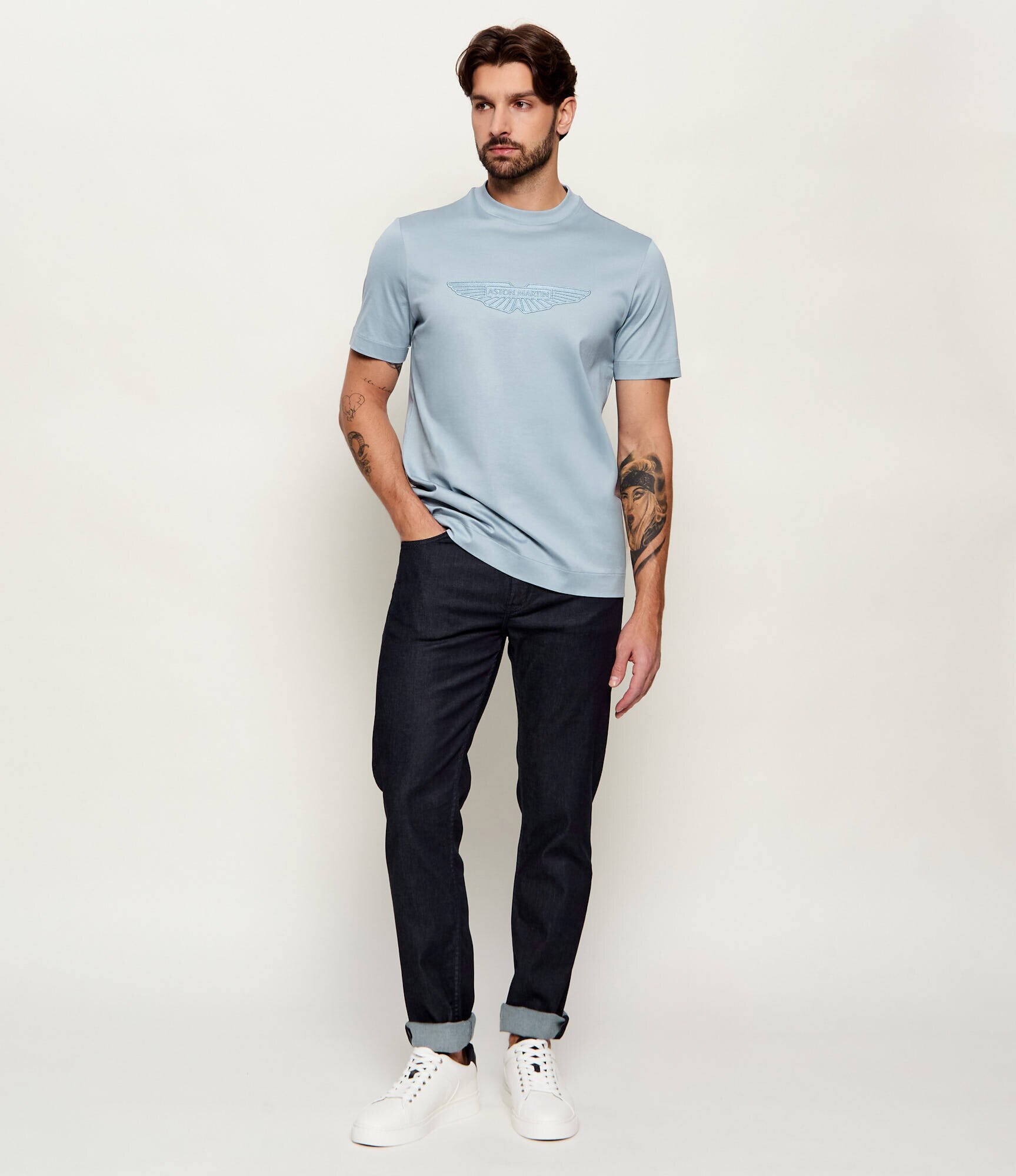 BOSS BLACK Tricou C-Taut 249_AM | BOSS X Aston Martin | regular fit