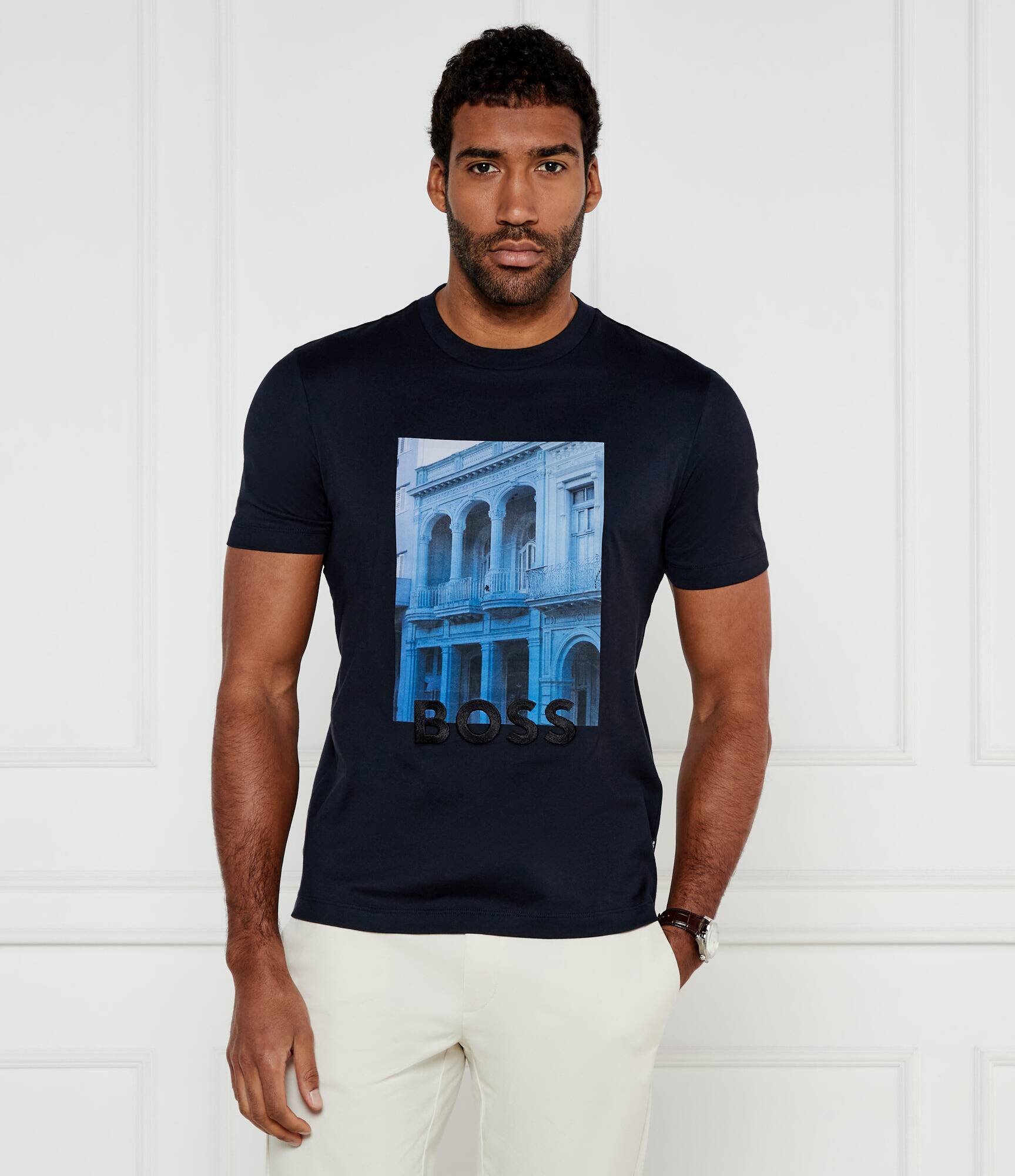 BOSS BLACK Tricou C-Thompson 104 | Regular Fit
