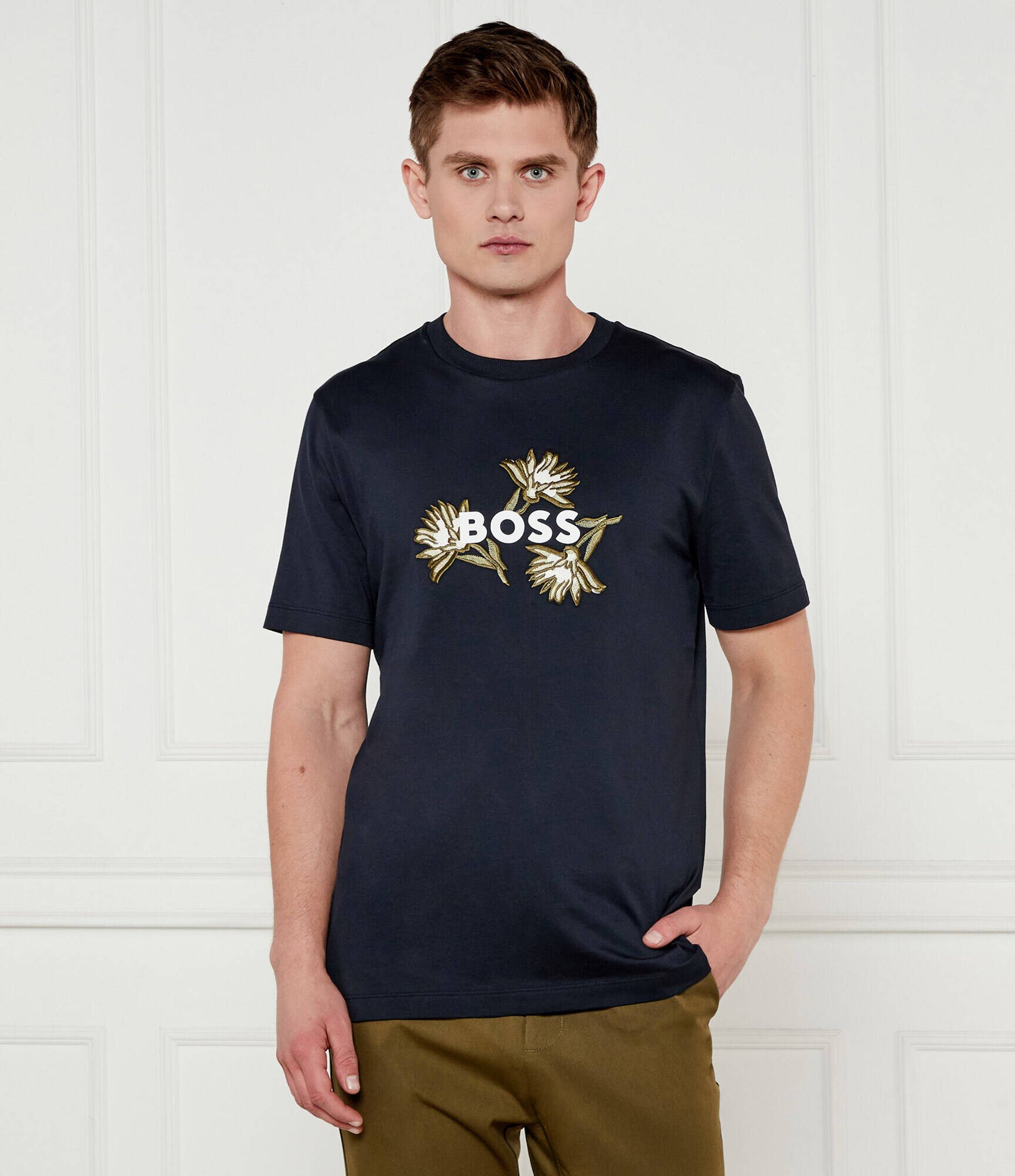 BOSS BLACK Tricou C-Thompson 121 | Regular Fit
