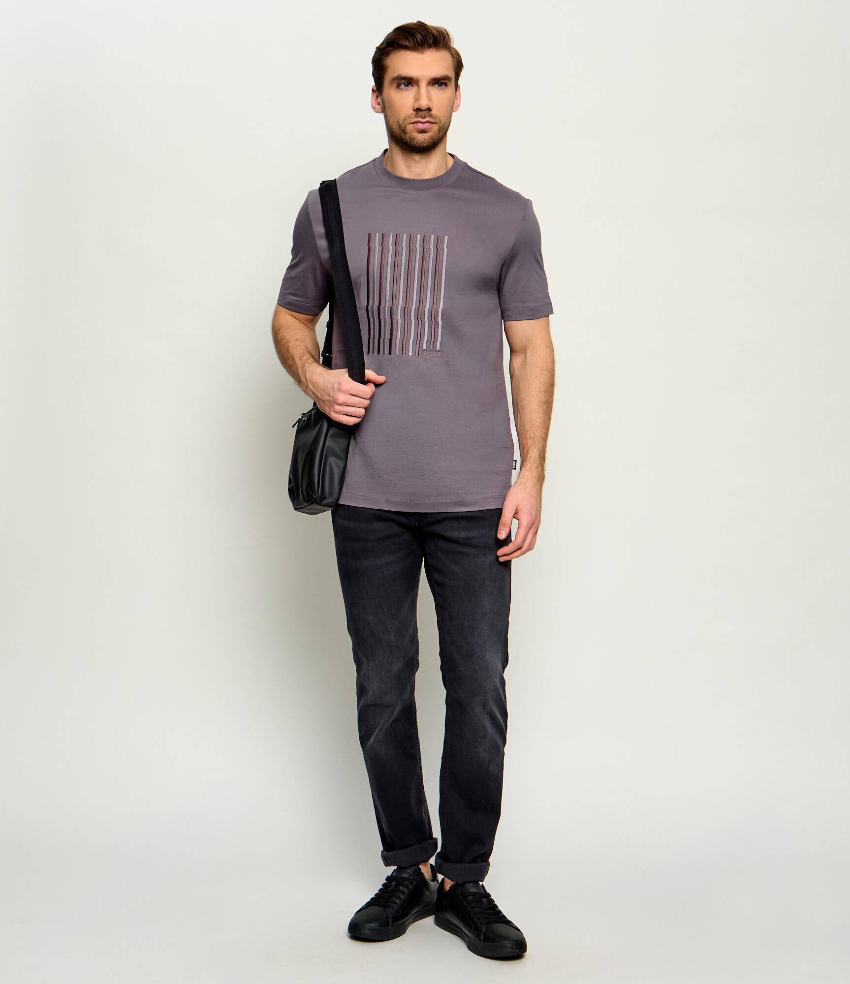 BOSS BLACK Tricou C-Thompson 41 | regular fit | mercerizat