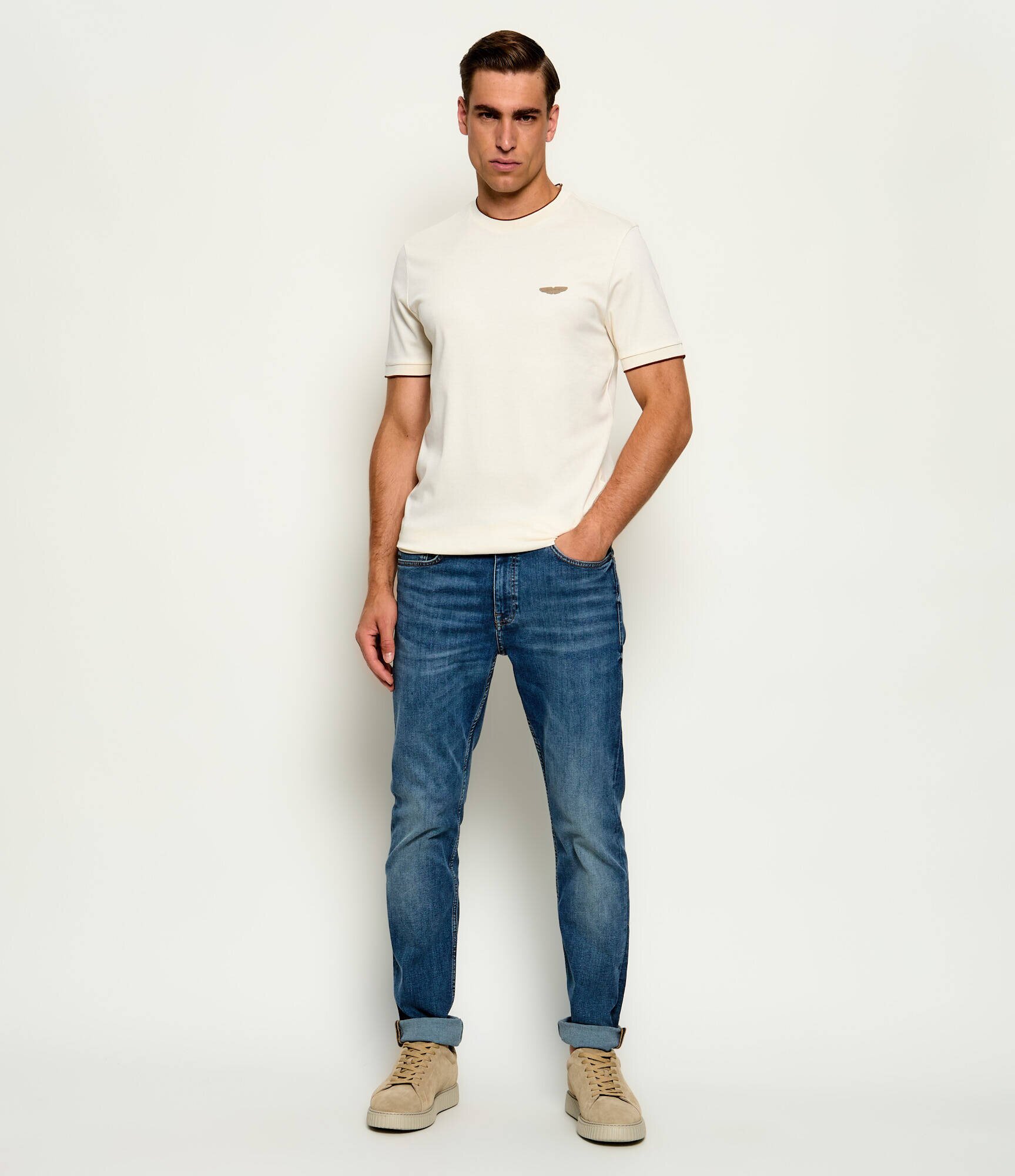 BOSS BLACK Tricou C-Thompson 80_AM| Boss x Aston Martin