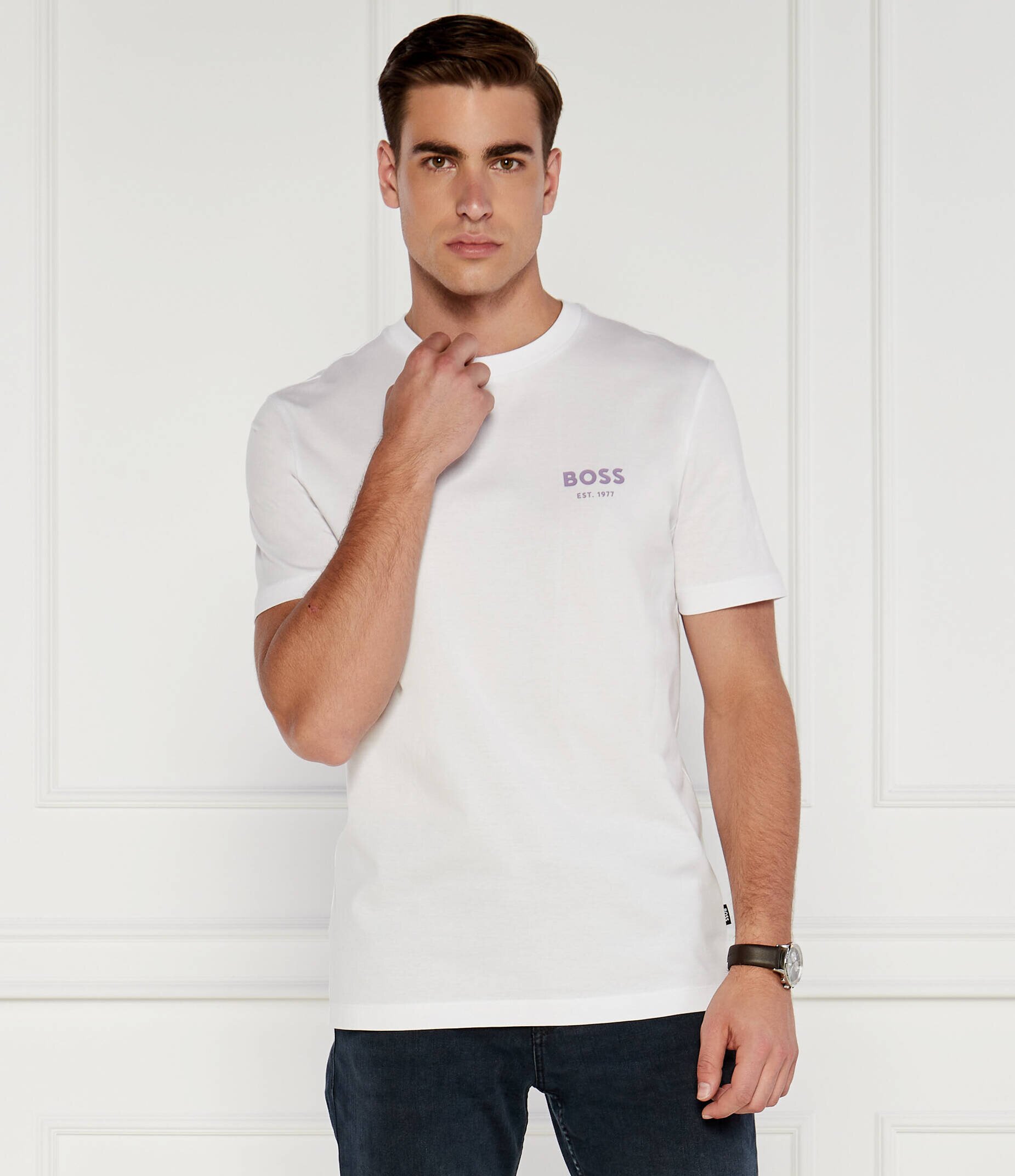 BOSS BLACK Tricou C-Thompson | Regular Fit