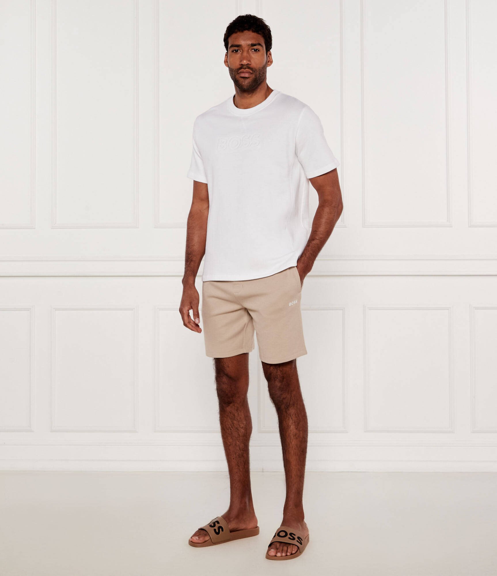 BOSS BLACK Tricou David | Regular Fit