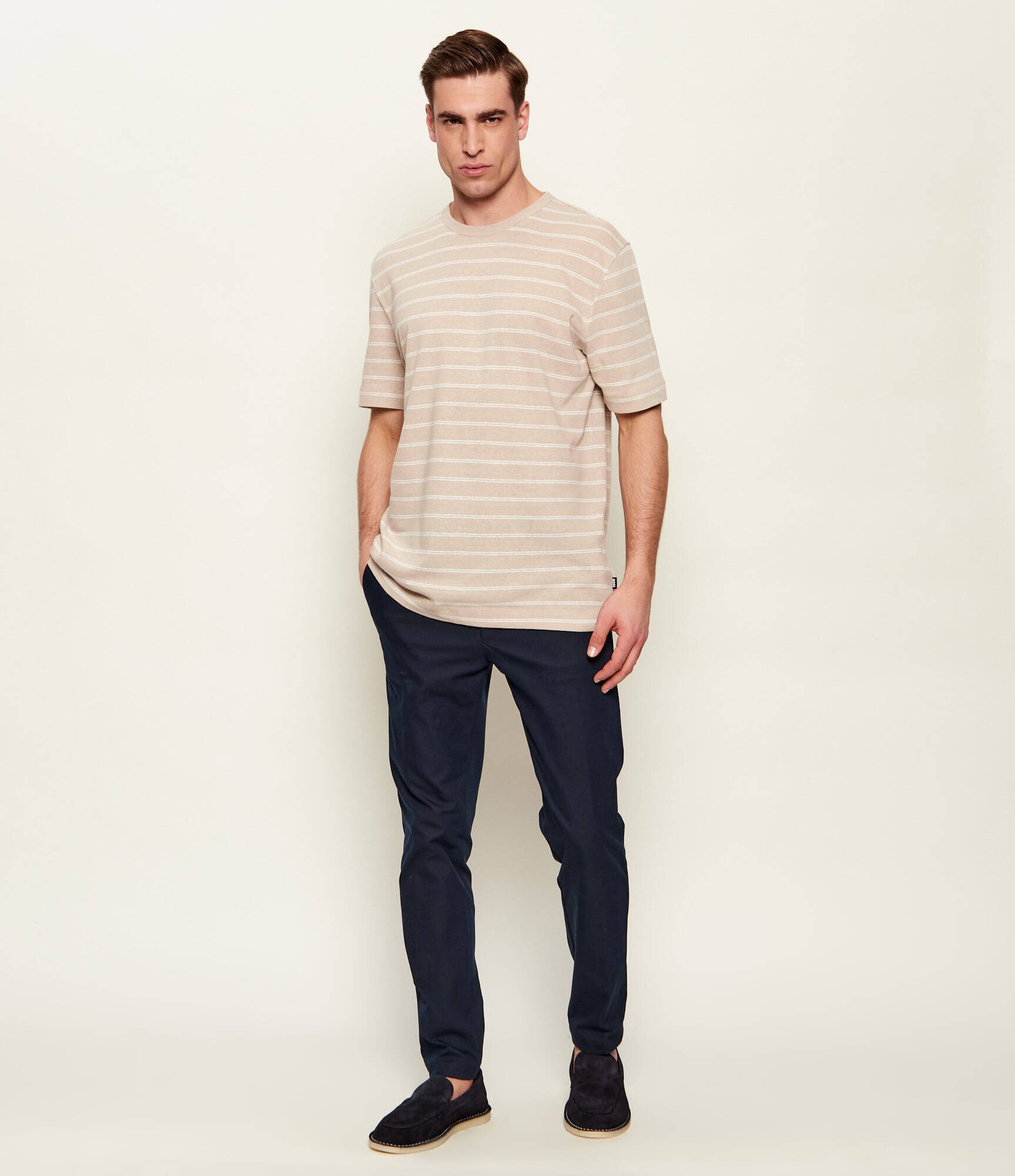 BOSS BLACK Tricou H-Taut 235 | regular fit | cu adaos de in