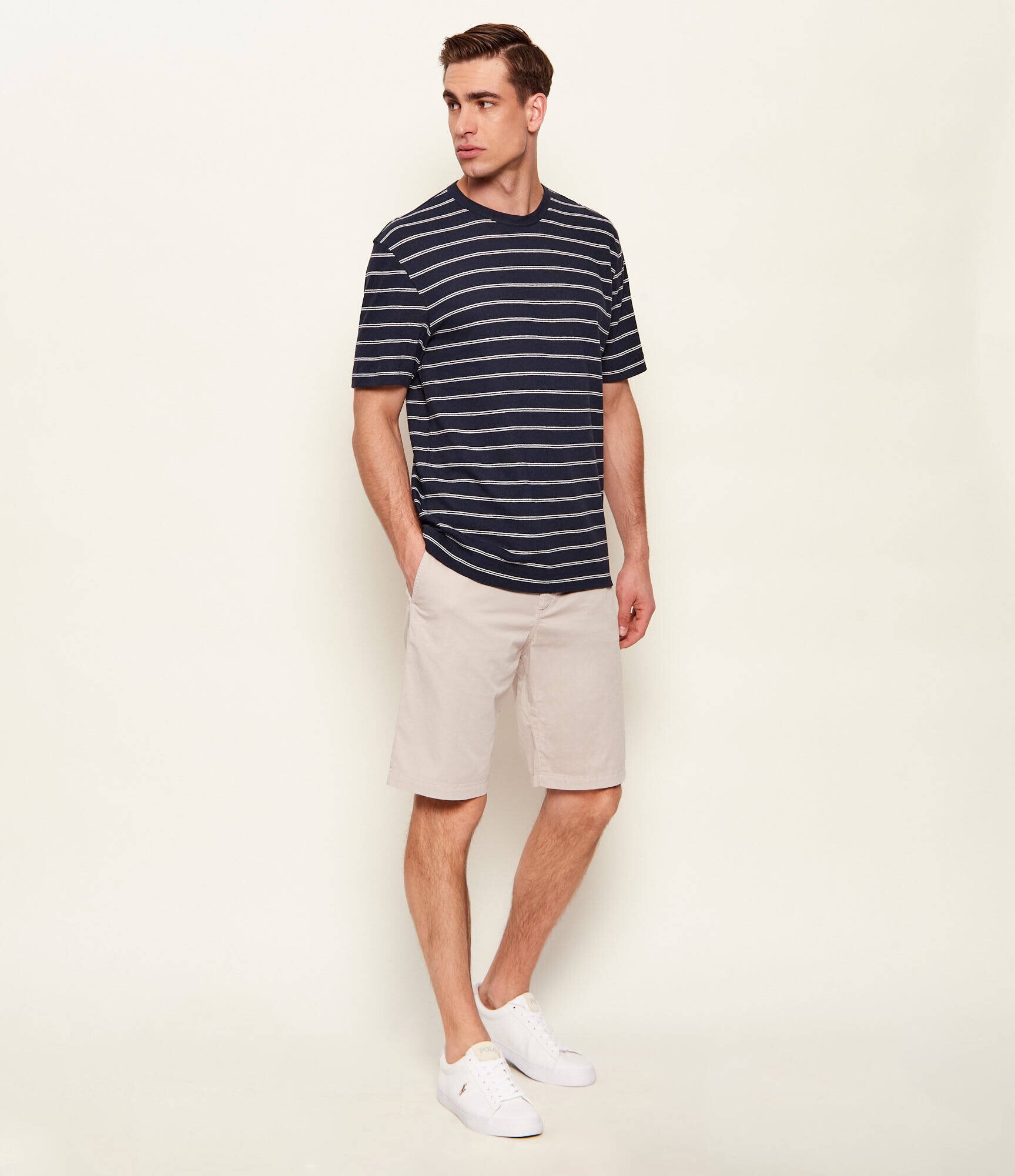 BOSS BLACK Tricou H-Taut 235 | regular fit | cu adaos de in