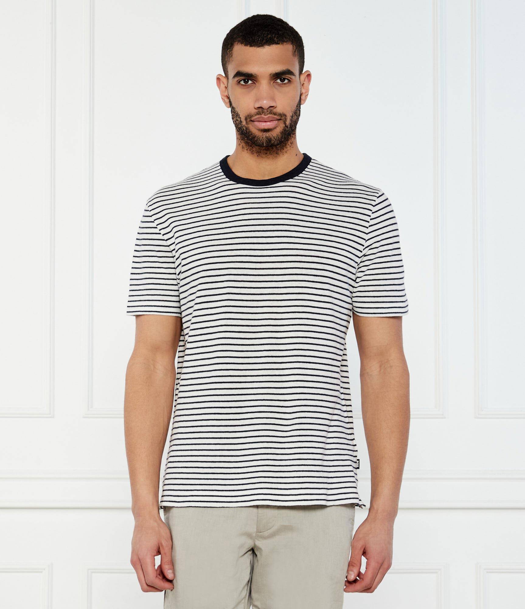 BOSS BLACK Tricou H-Taut 28 | Regular Fit | cu adaos de in