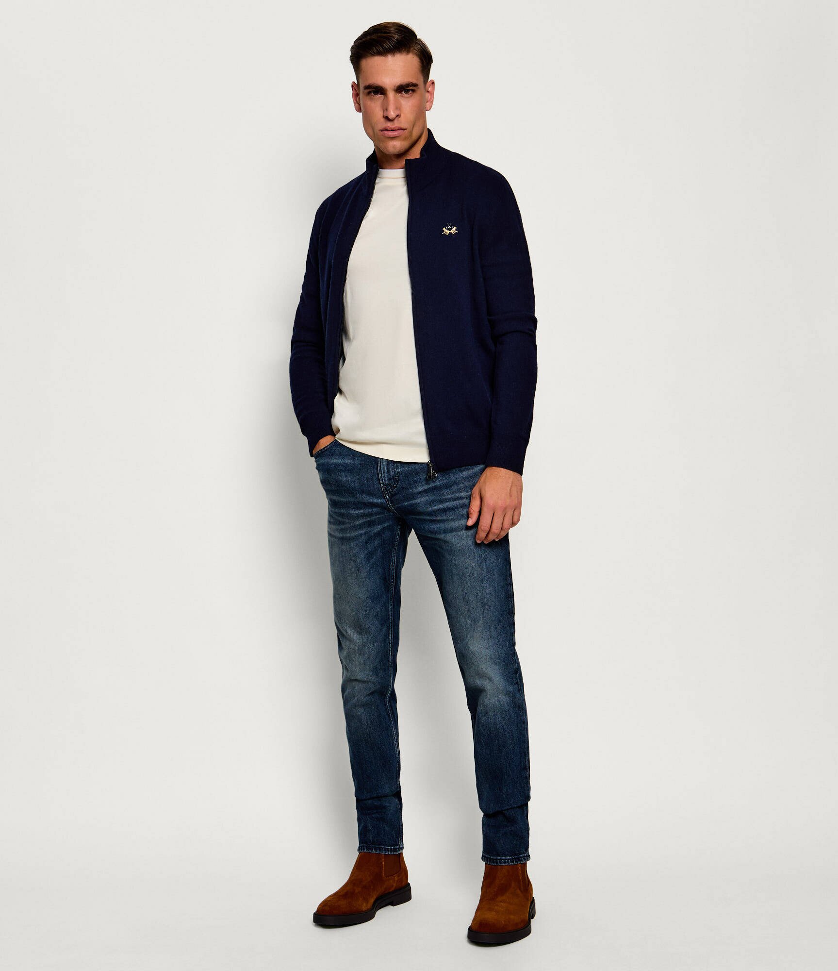 BOSS BLACK Tricou H-Tessler 195 | Slim Fit | mercerizat