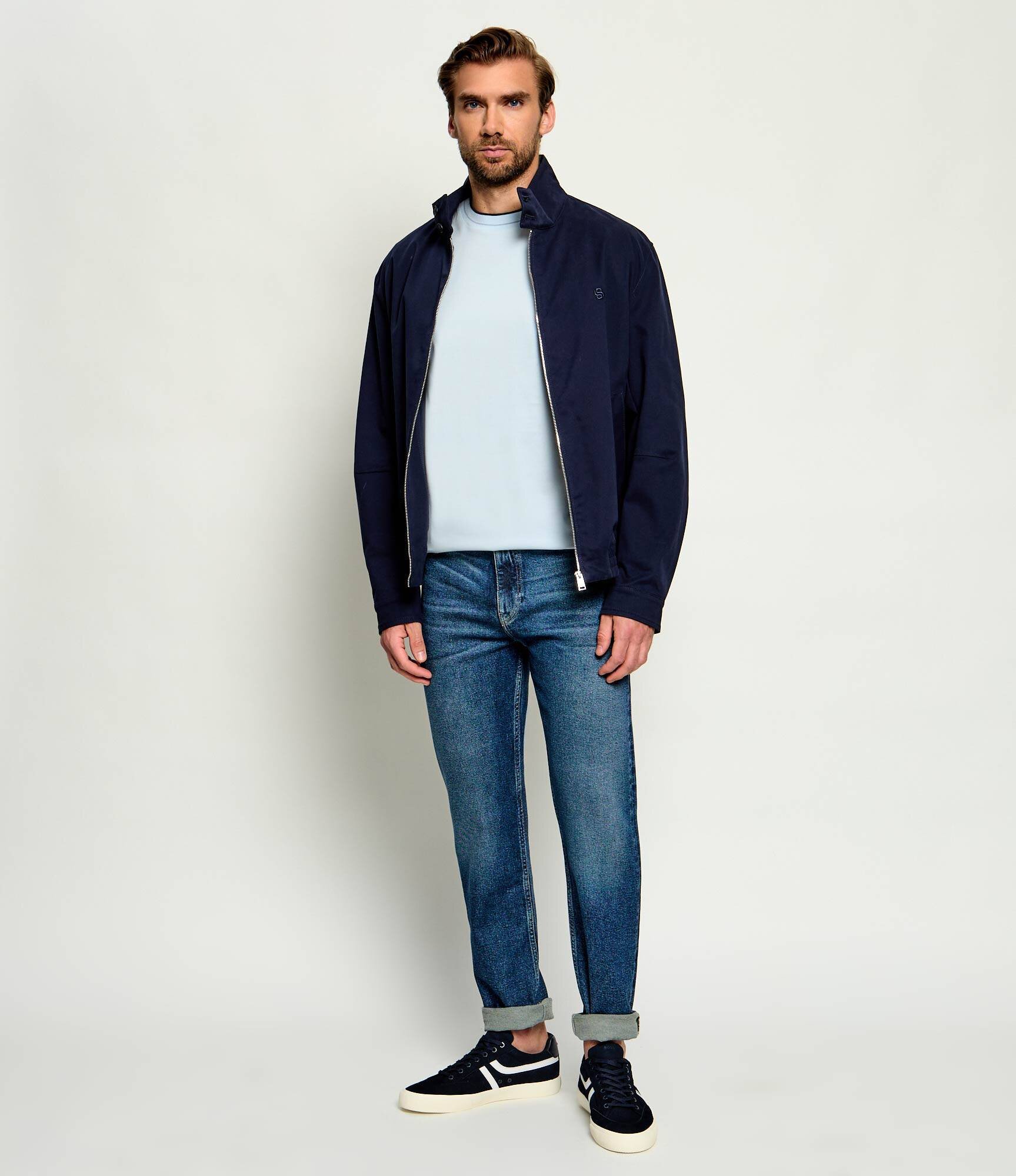 BOSS BLACK Tricou H-Tessler 195 | Slim Fit | mercerizat