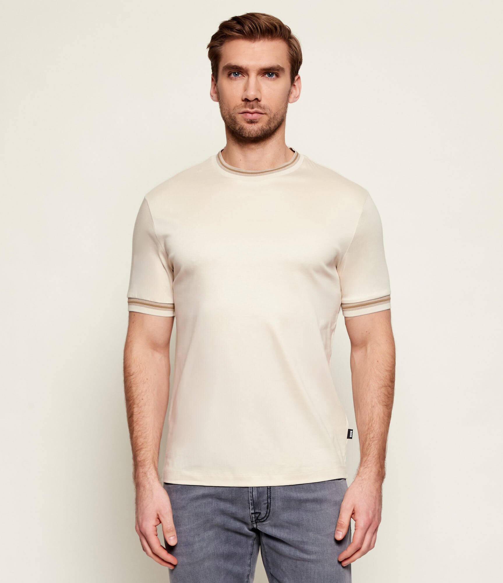 BOSS BLACK Tricou H-Tessler 202 | Slim Fit