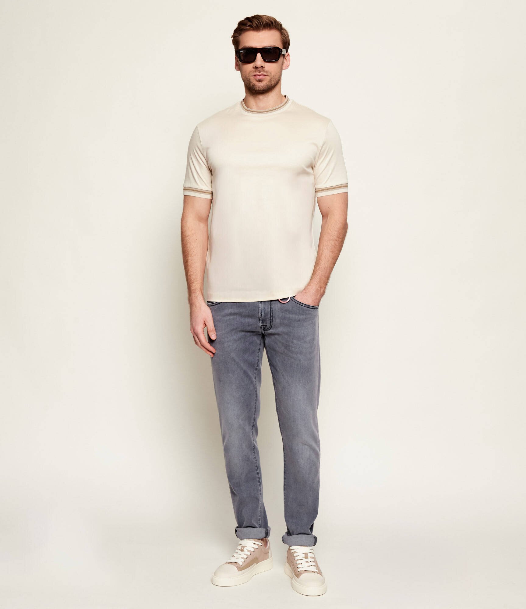 BOSS BLACK Tricou H-Tessler 202 | Slim Fit