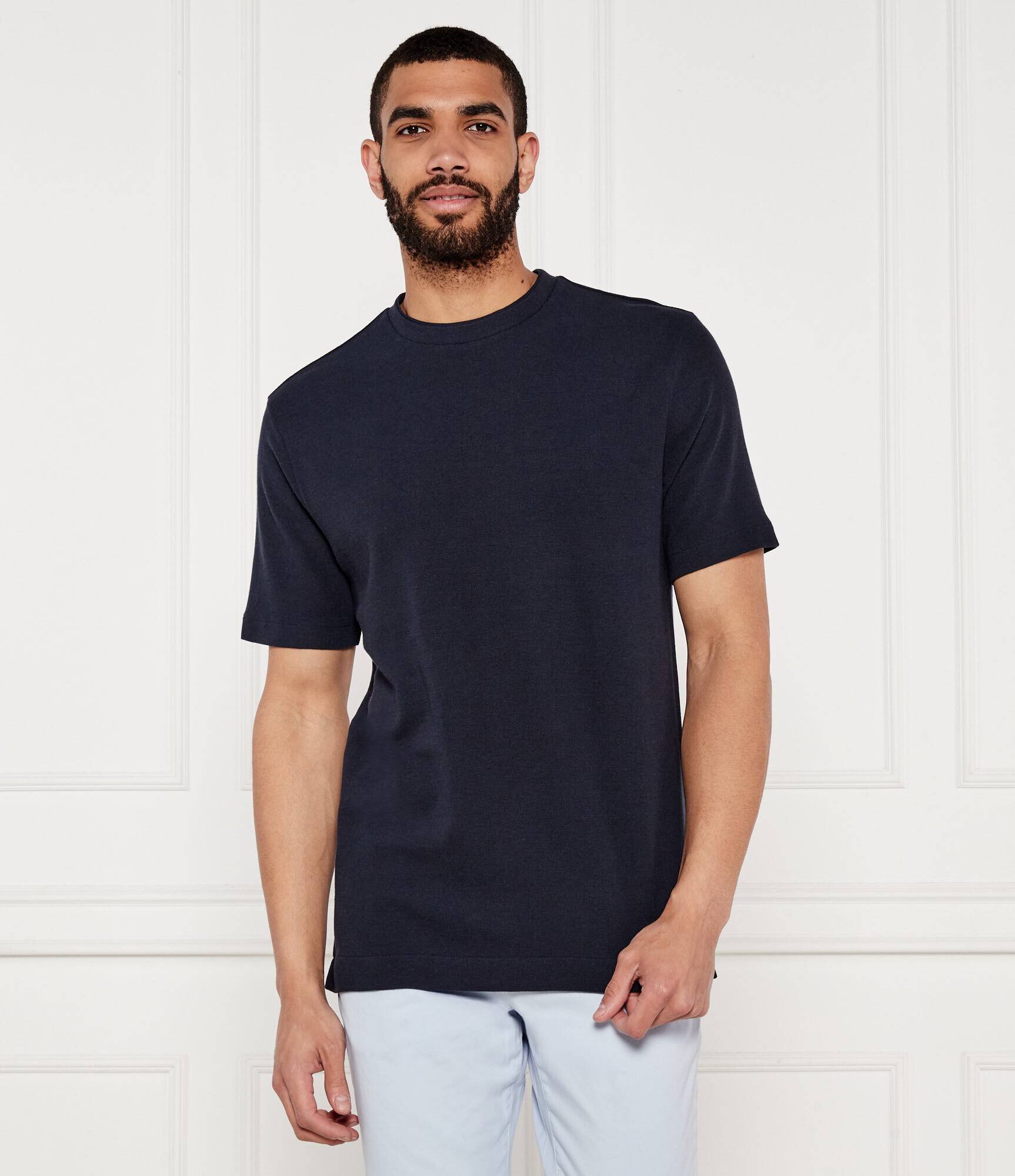 BOSS BLACK Tricou H-Thompson 120 | Regular Fit