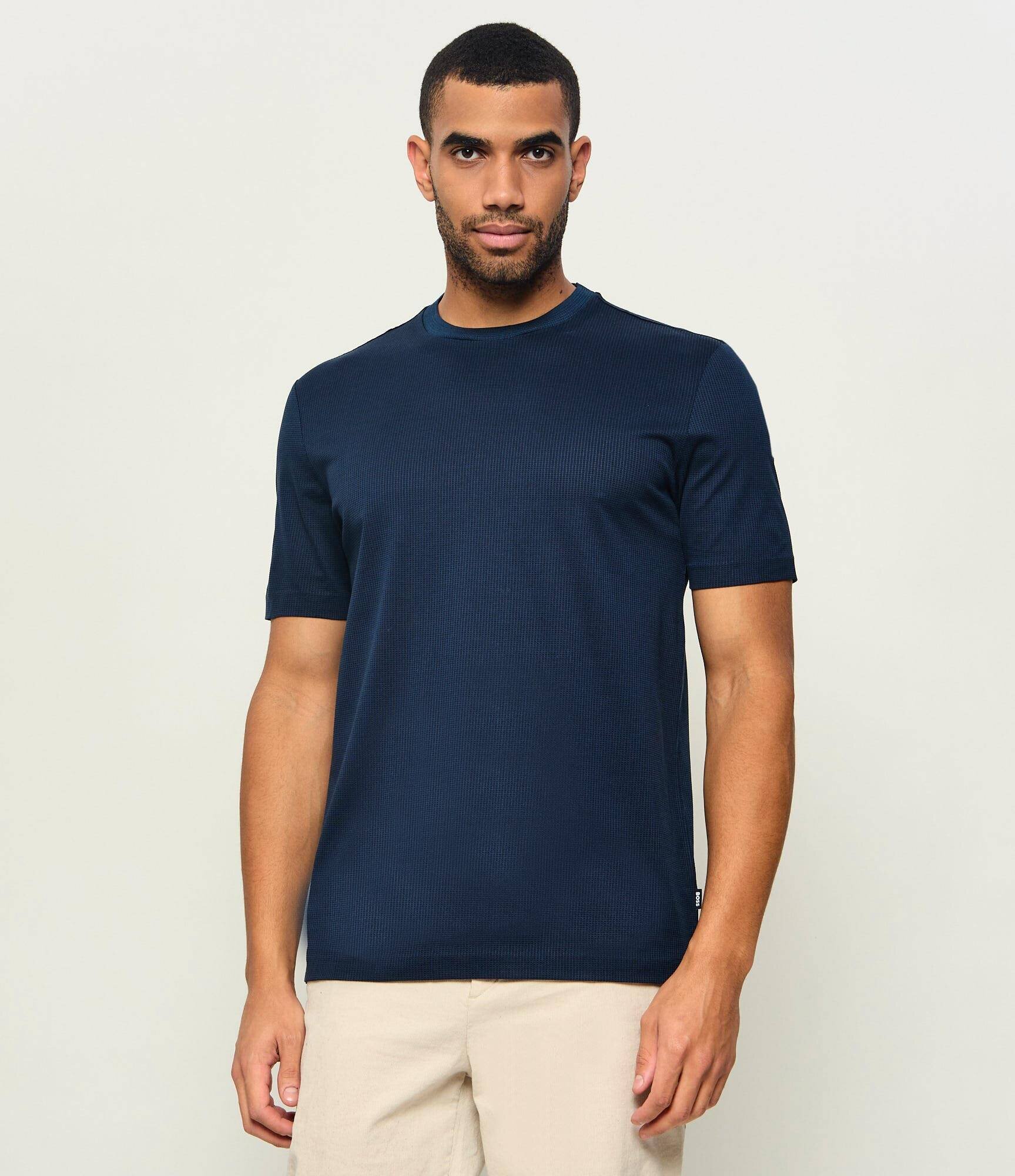 BOSS BLACK Tricou H-Thompson 316 | regular fit | mercerizat