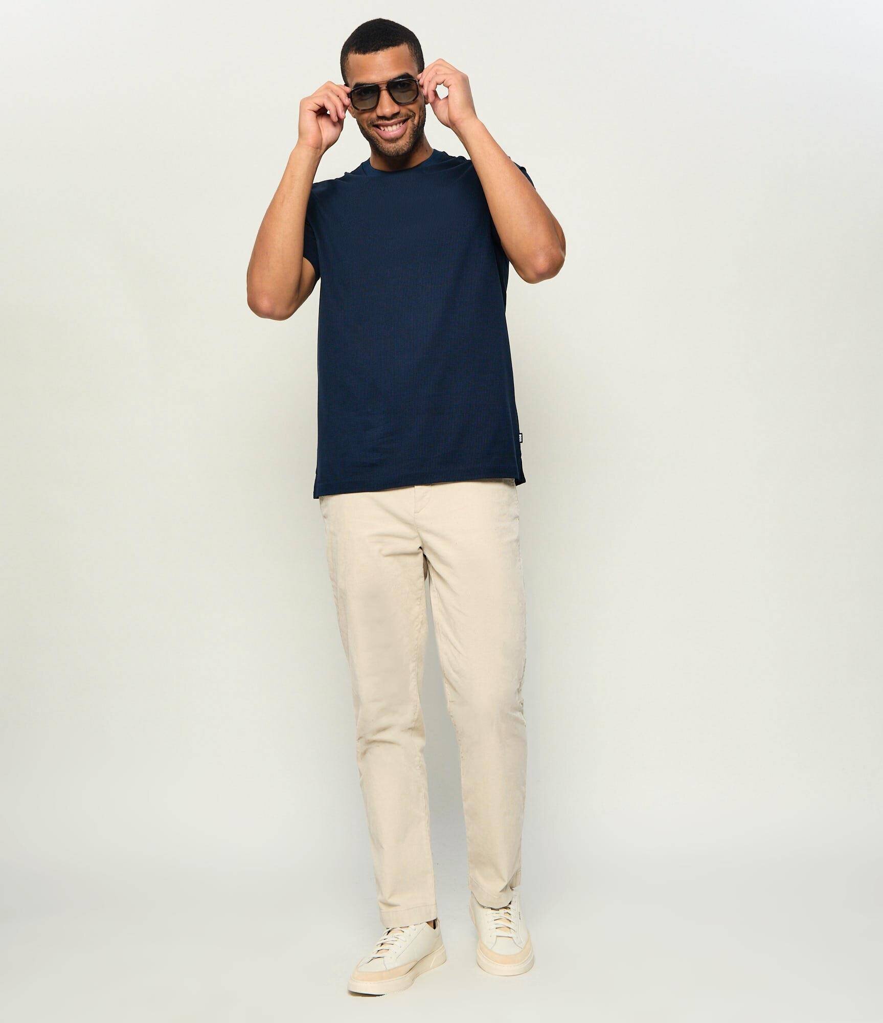 BOSS BLACK Tricou H-Thompson 316 | regular fit | mercerizat