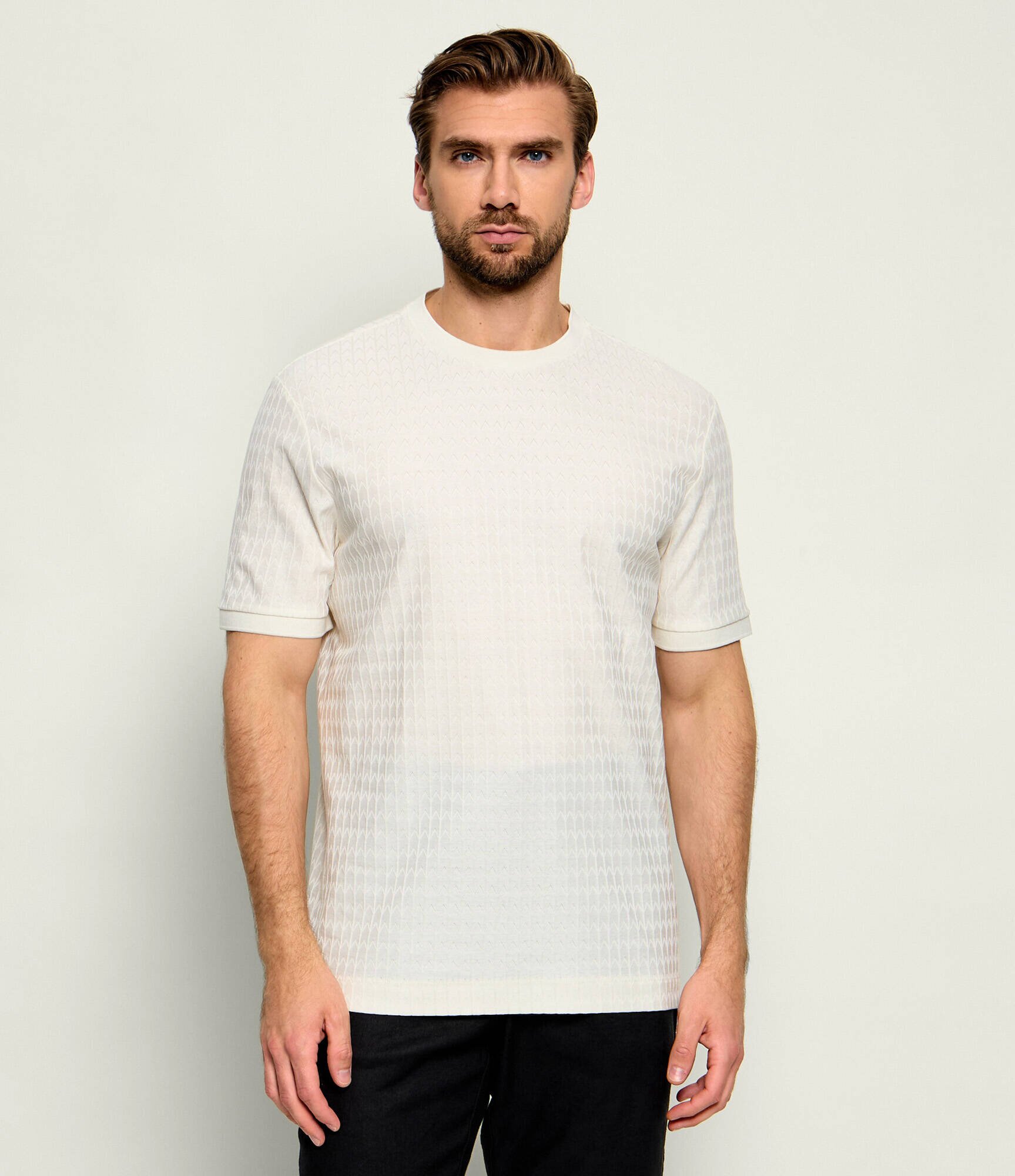 BOSS BLACK Tricou H-Thompson 321 | regular fit | mercerizat