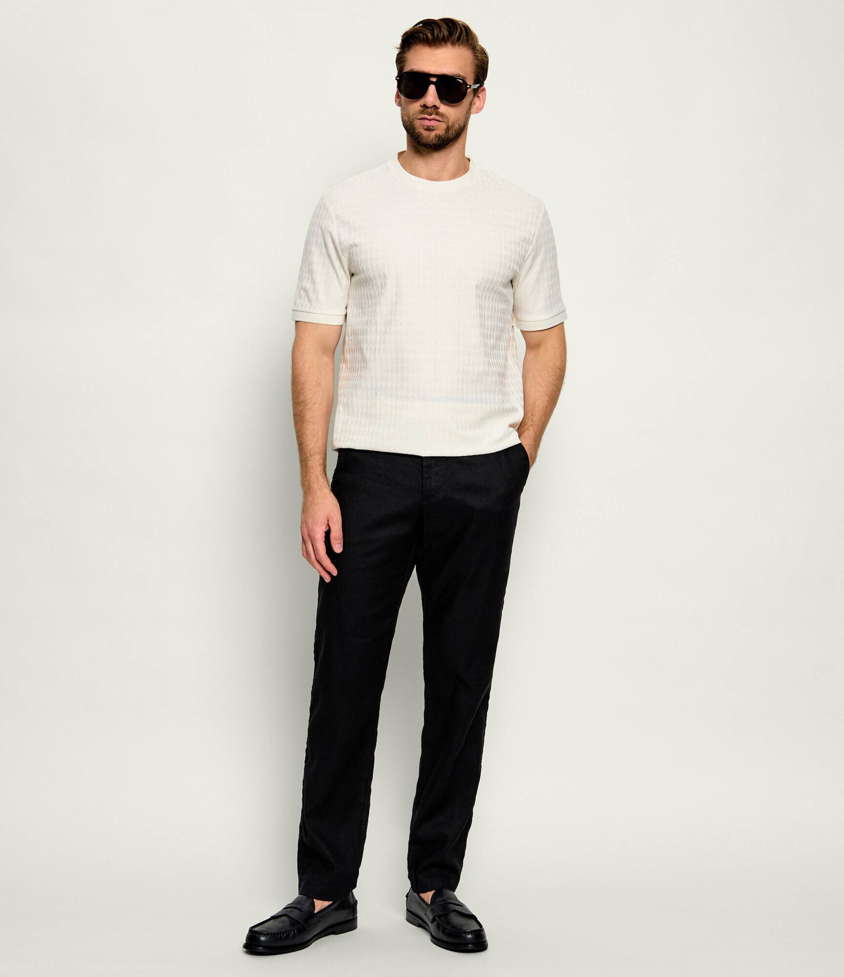 BOSS BLACK Tricou H-Thompson 321 | regular fit | mercerizat