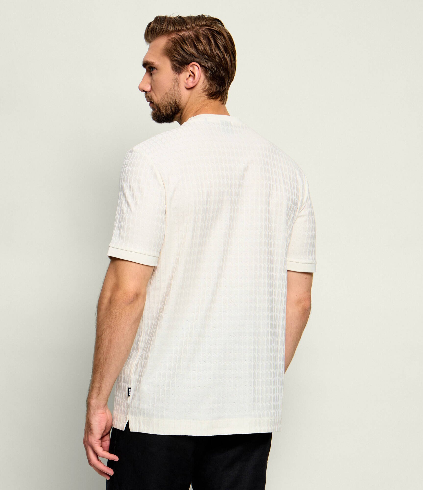 BOSS BLACK Tricou H-Thompson 321 | regular fit | mercerizat