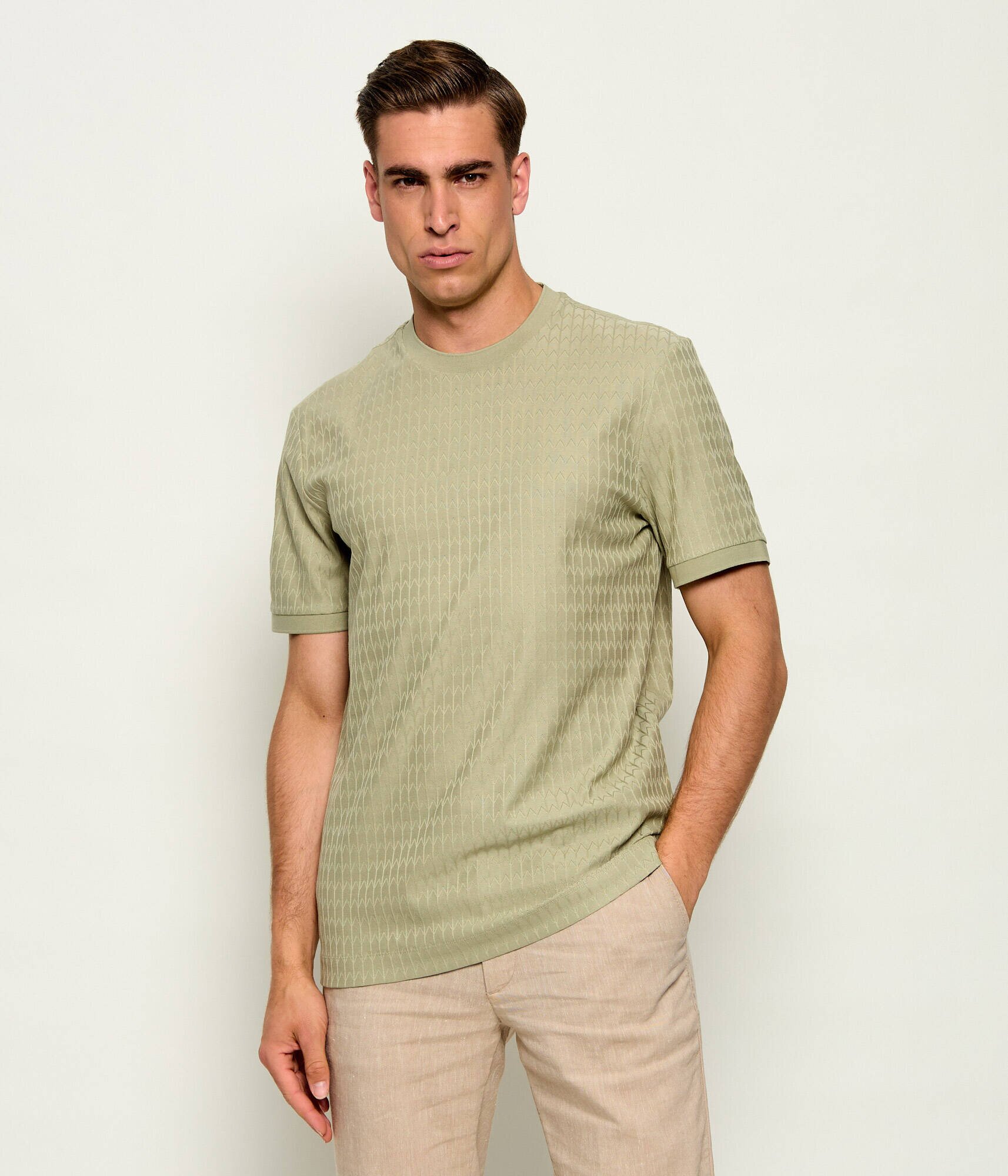 BOSS BLACK Tricou H-Thompson 321 | regular fit | mercerizat