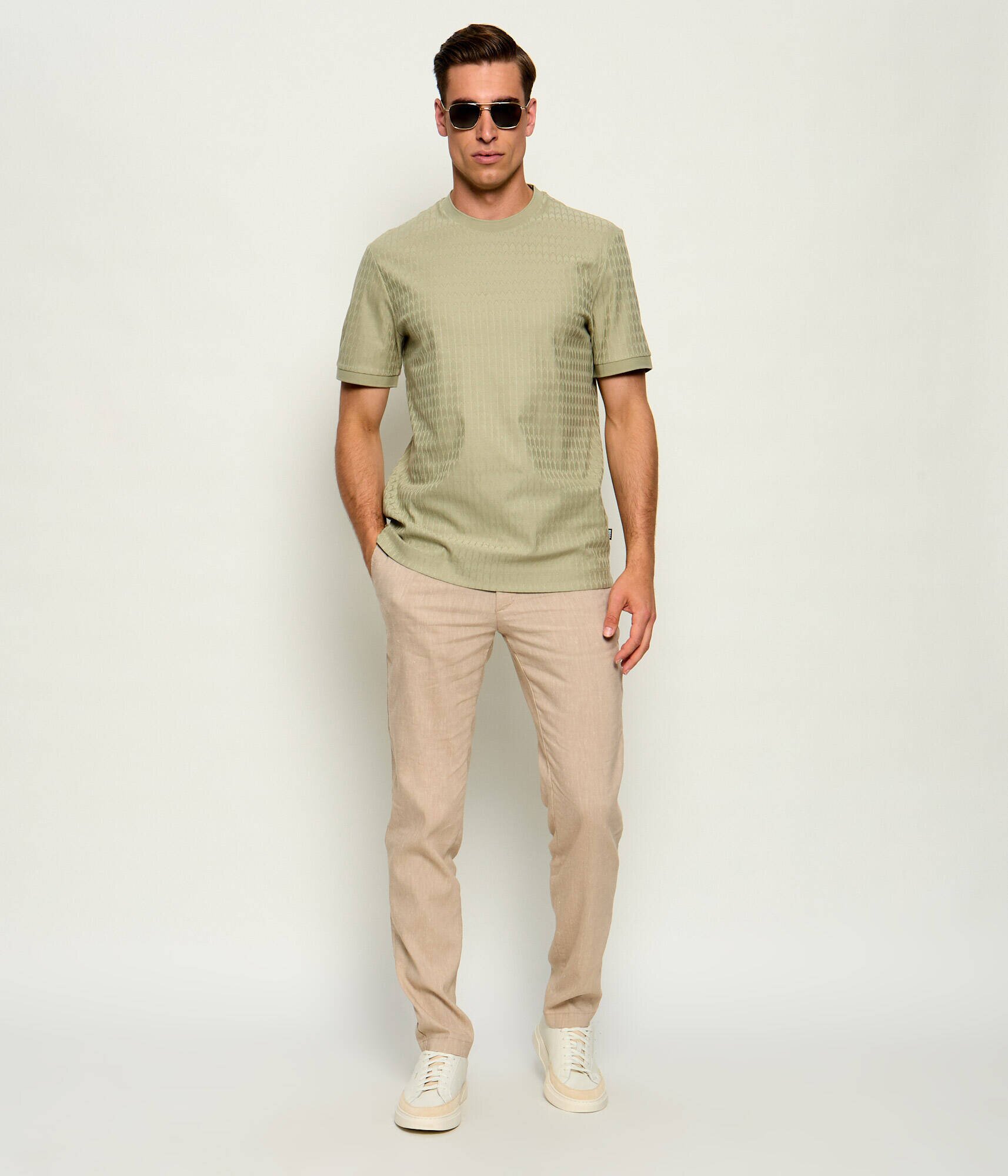 BOSS BLACK Tricou H-Thompson 321 | regular fit | mercerizat