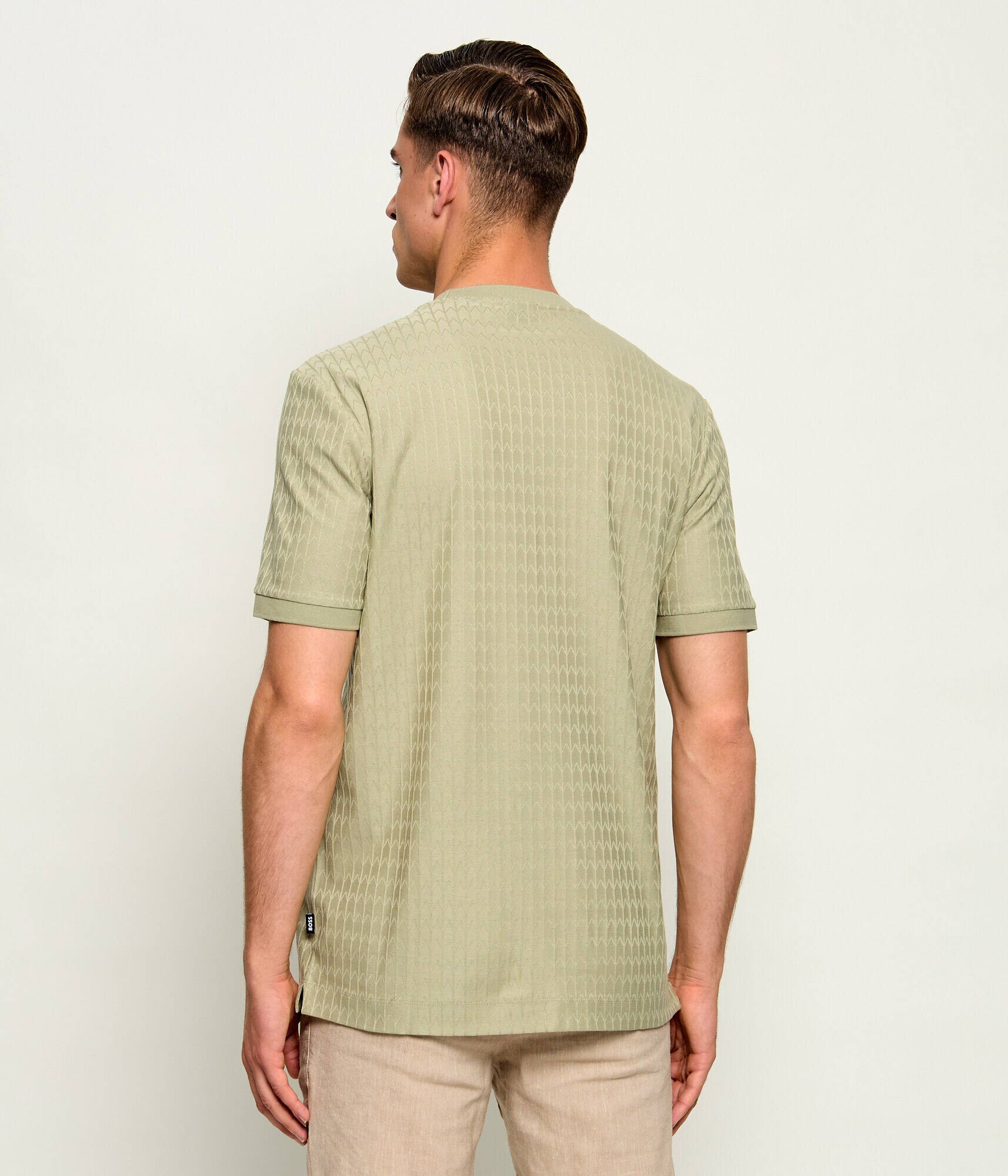 BOSS BLACK Tricou H-Thompson 321 | regular fit | mercerizat