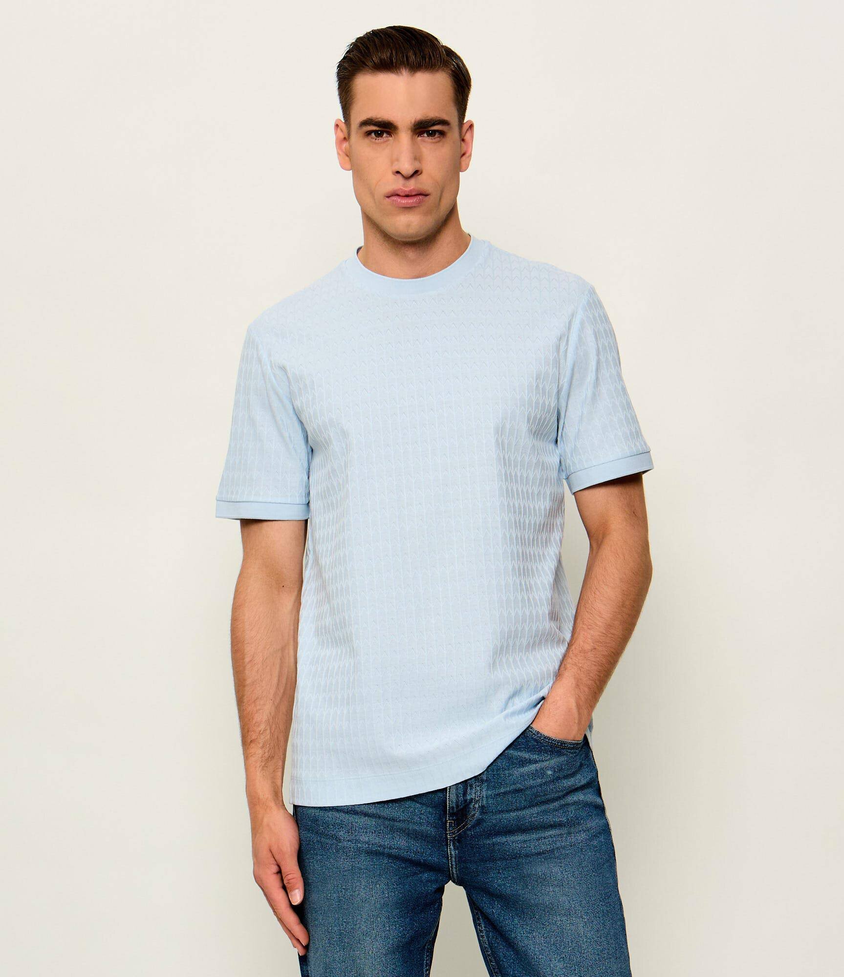 BOSS BLACK Tricou H-Thompson 321 | regular fit | mercerizat