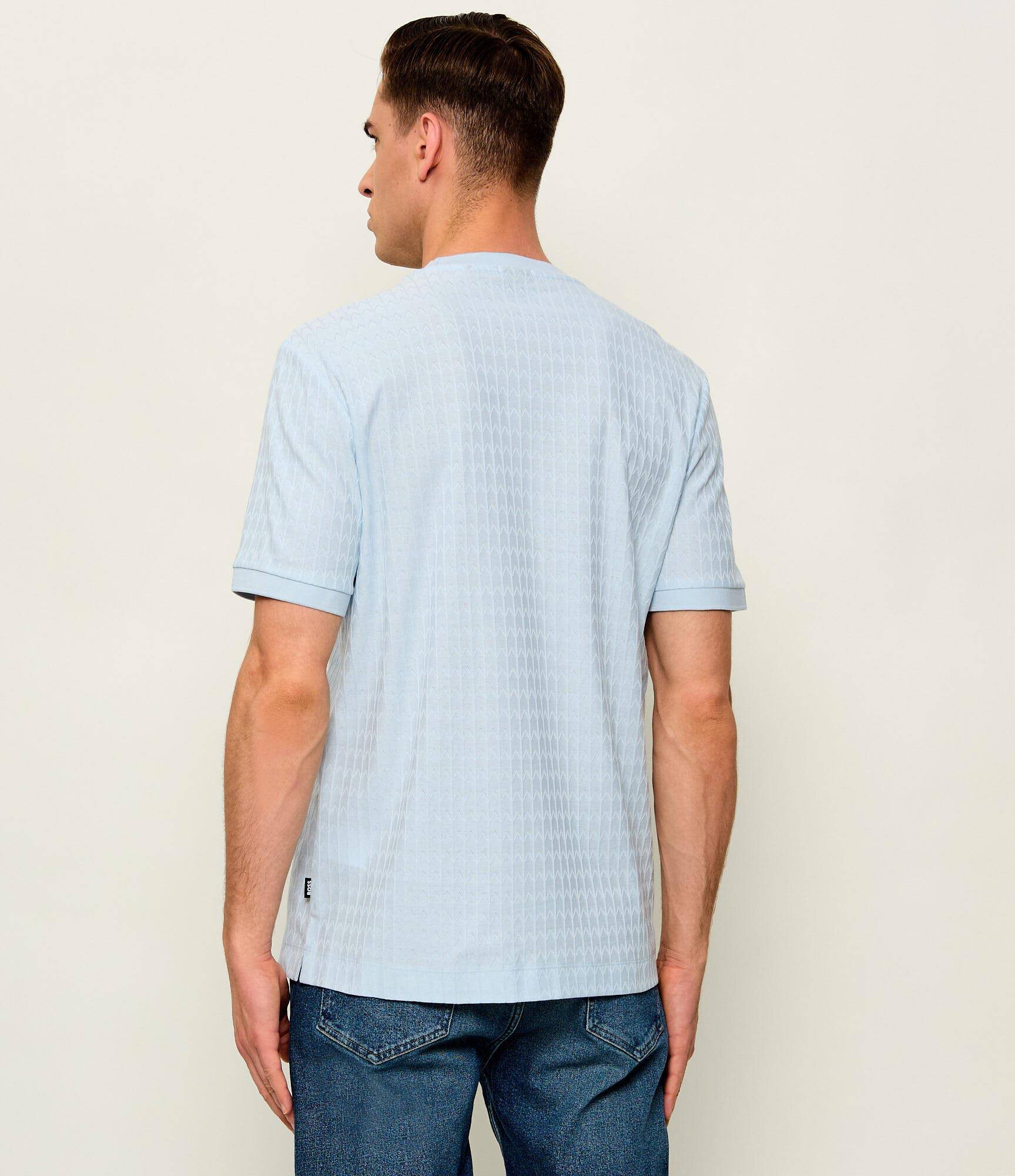 BOSS BLACK Tricou H-Thompson 321 | regular fit | mercerizat