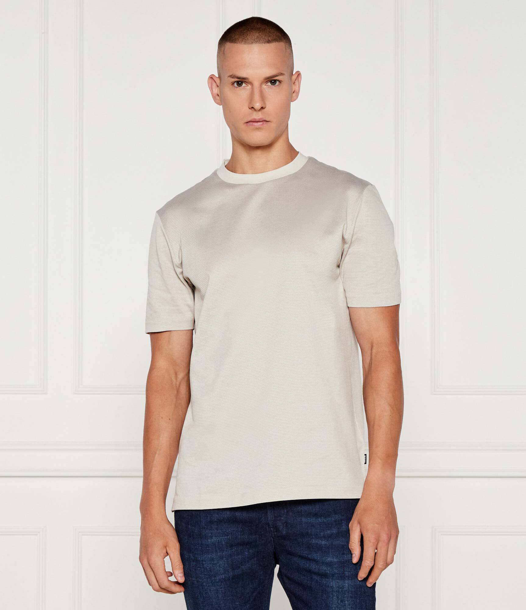 BOSS BLACK Tricou H-Thompson 432 | Regular Fit | mercerizat