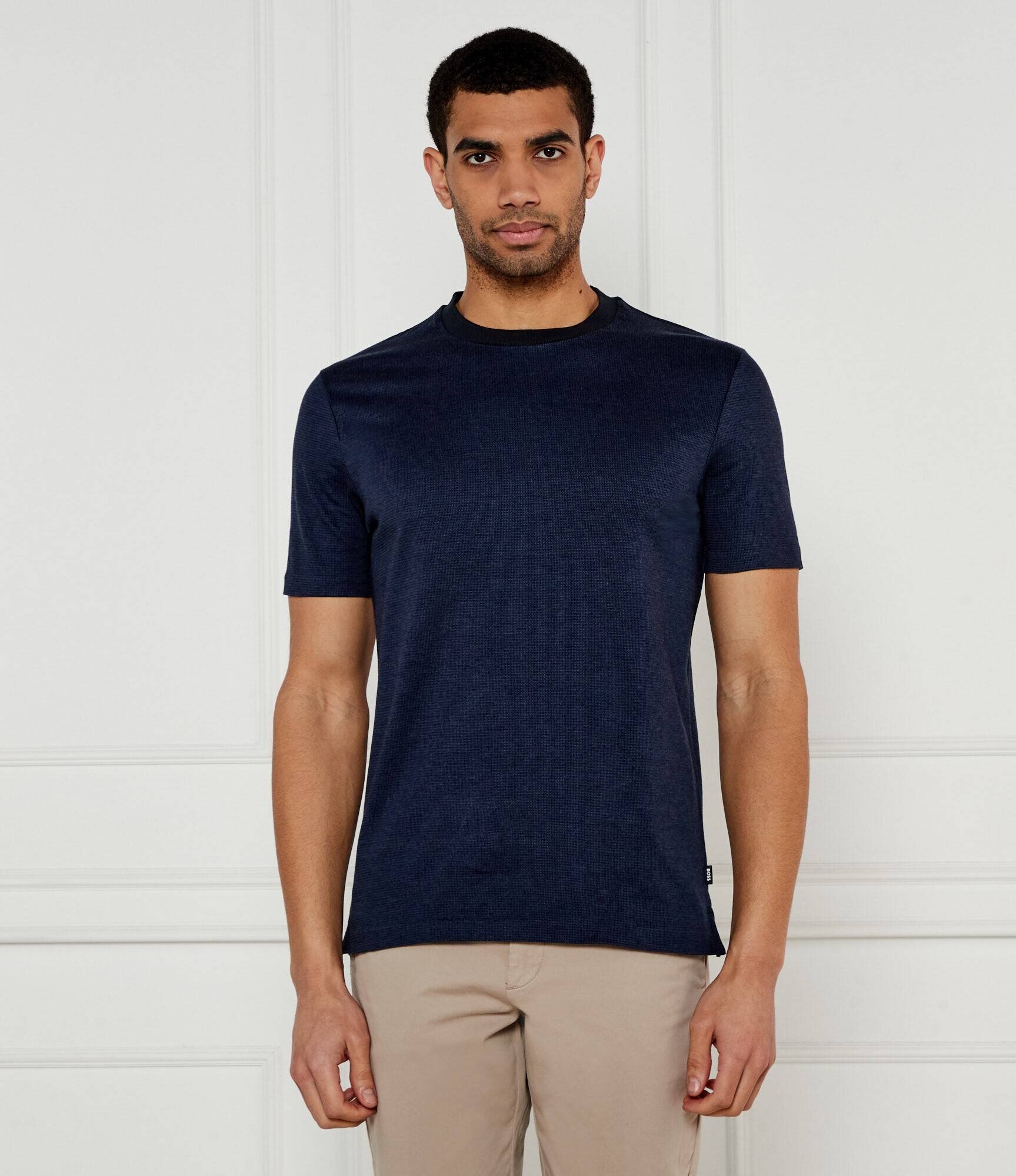 BOSS BLACK Tricou H-Thompson 432 | Regular Fit | mercerizat