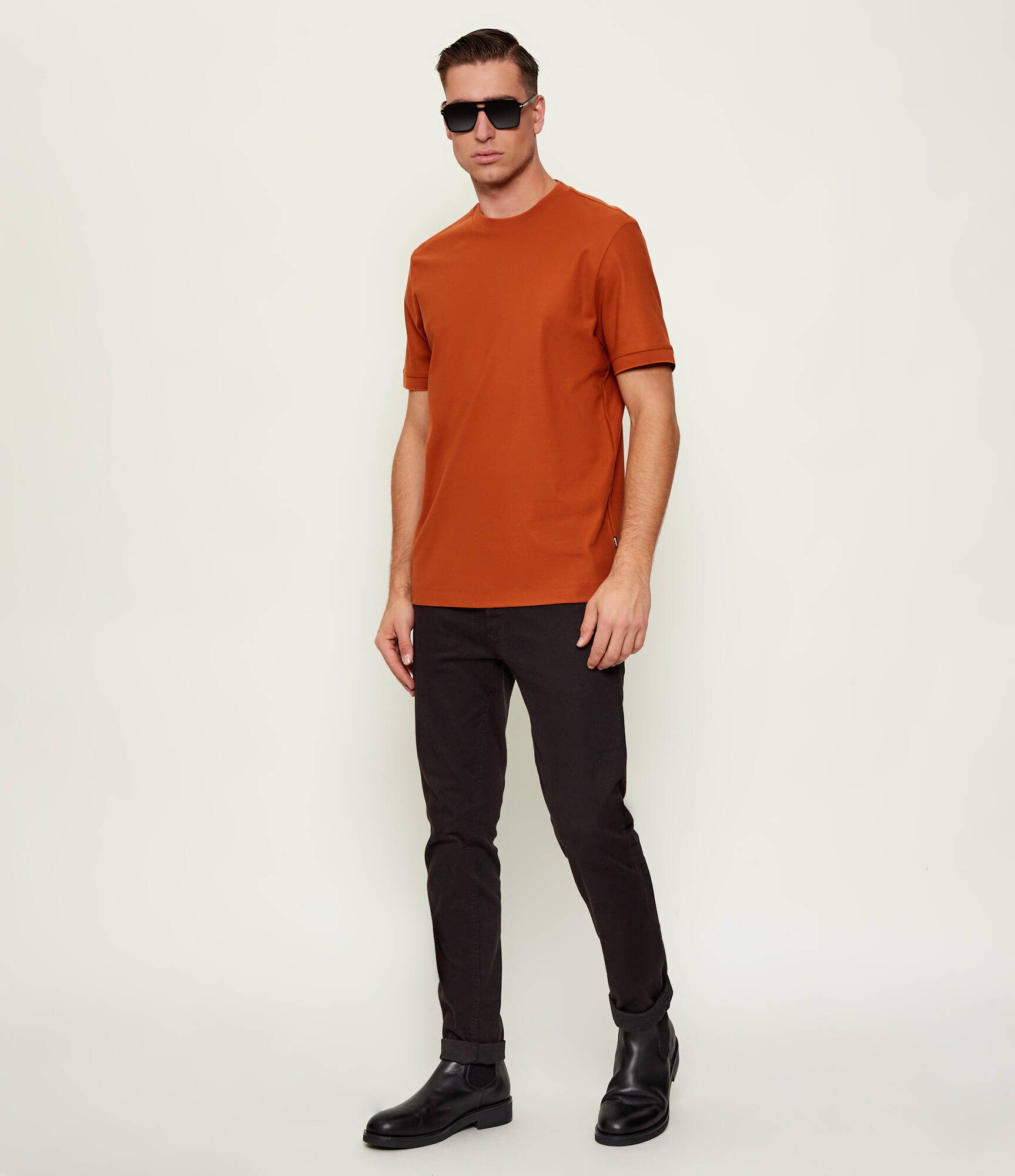 BOSS BLACK Tricou H-Thompson 55 | regular fit | mercerizat