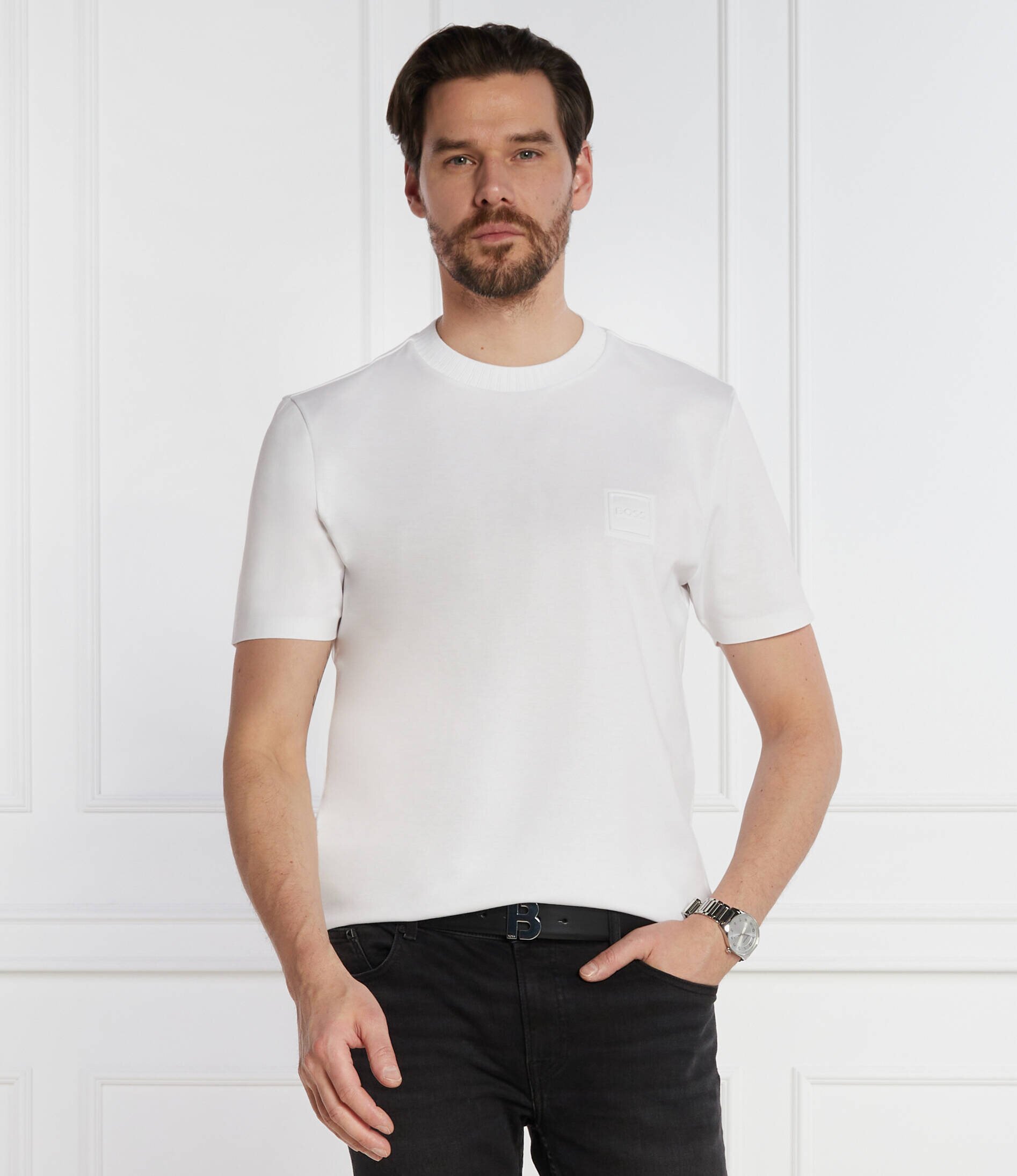 BOSS BLACK Tricou P-Tiburt 428 | Regular Fit