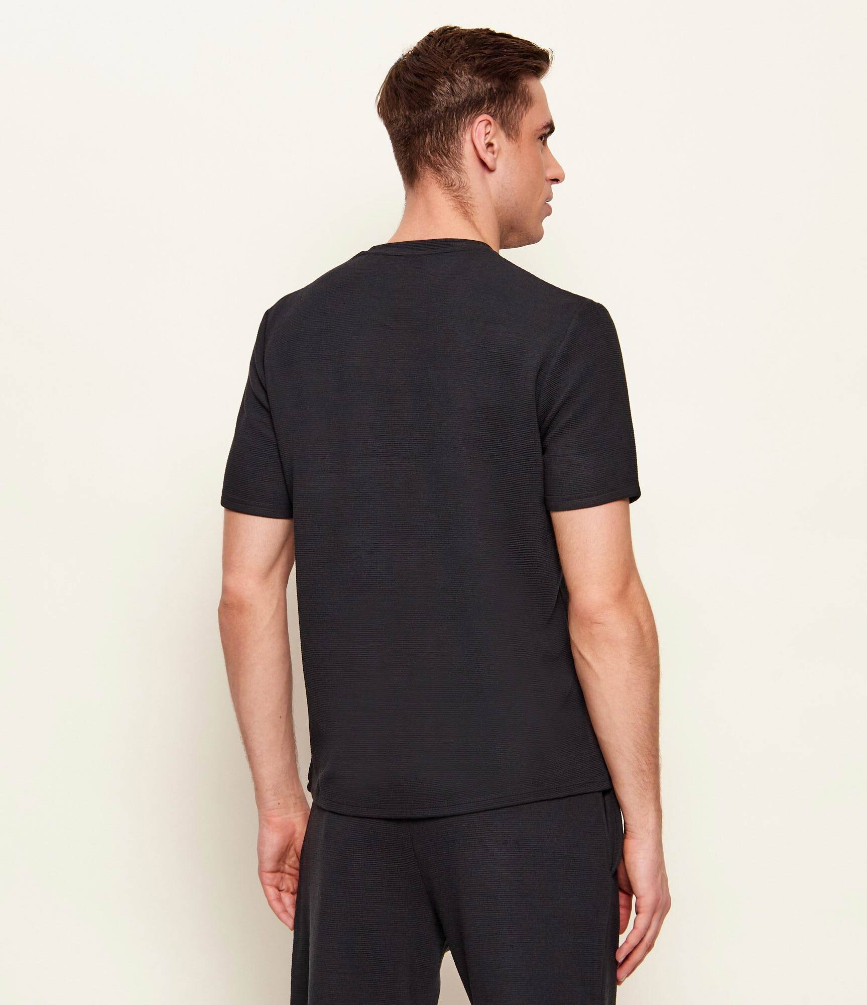 BOSS BLACK Tricou Rib | Regular Fit